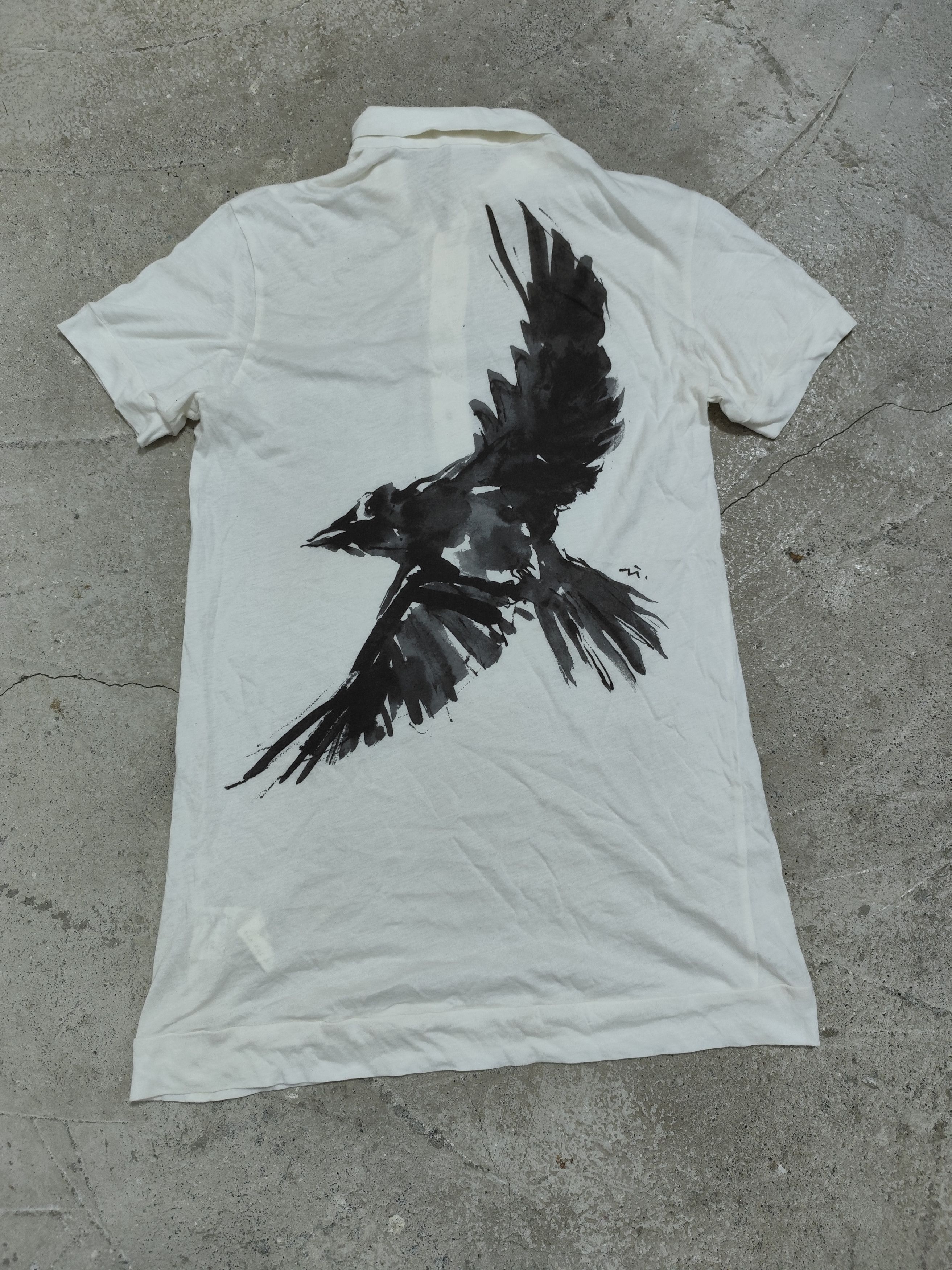 Yohji Yamamoto Vintage ys yohji yamamoto abstract bird painting Size S / US 4 / IT 40 - 5 Thumbnail