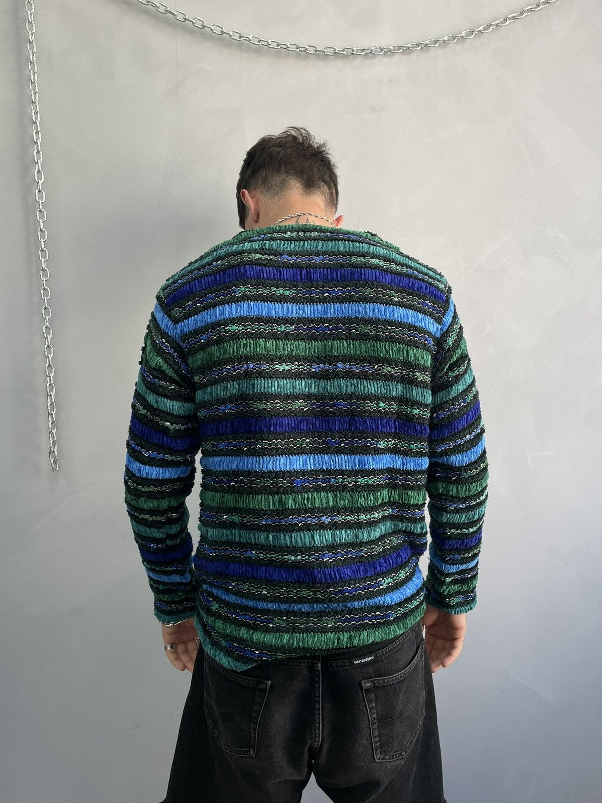 Coogi Rare coloured 3d sweater coogi style carlo colucci y2k Size US M / EU 48-50 / 2 - 6 Thumbnail