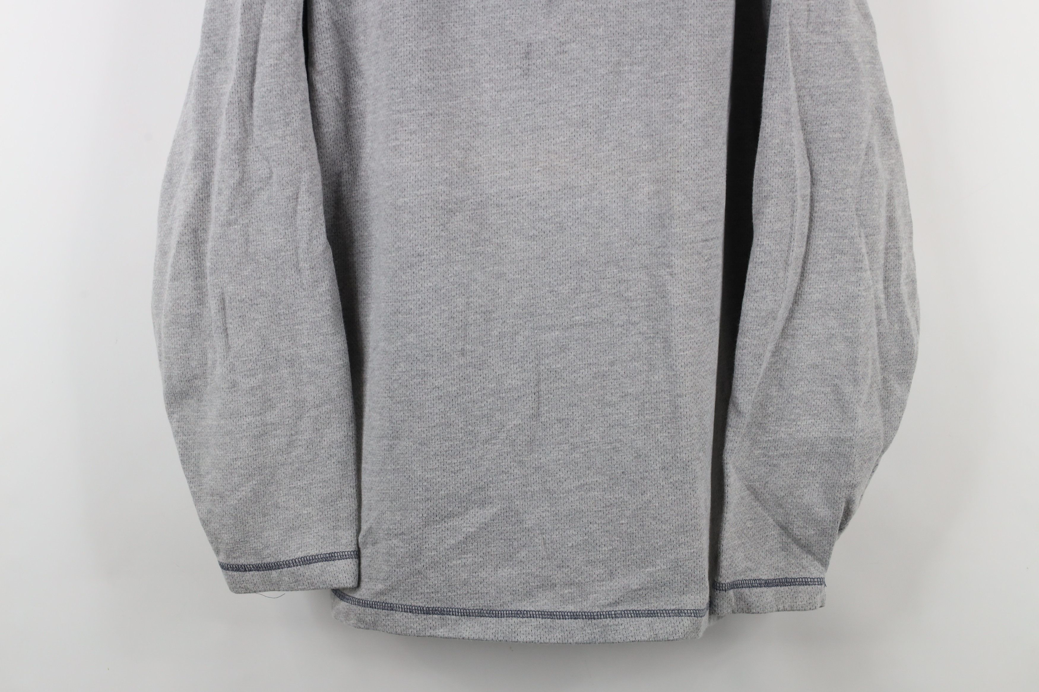 Gap × Vintage Vintage 90s Gap Half Zip Collared Long Sleeve Polo Shirt Size US L / EU 52-54 / 3 - 3 Thumbnail