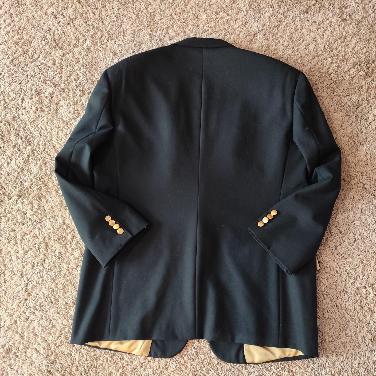 Hart Schaffner Marx Vtg Hart Schaffner Marx Since 1887 men’s XL virgin wool Size 44R - 4 Thumbnail