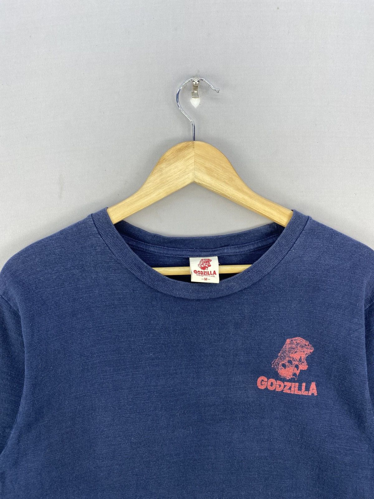 Japanese Brand Godzilla Loopwheel Backhit Graphic T-Shirt Size US S / EU 44-46 / 1 - 7 Thumbnail