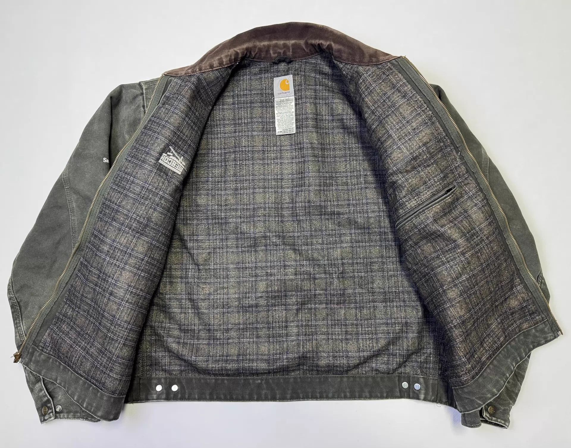 Carhartt Carhartt Vintage J97 Detroit Jacket Moss Green XL Size US XL / EU 56 / 4 - 4 Thumbnail