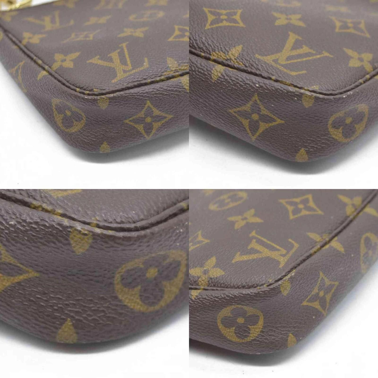 Louis Vuitton Louis Vuitton Monogram Pochette Accessories AR0936 Size ONE SIZE - 3 Thumbnail