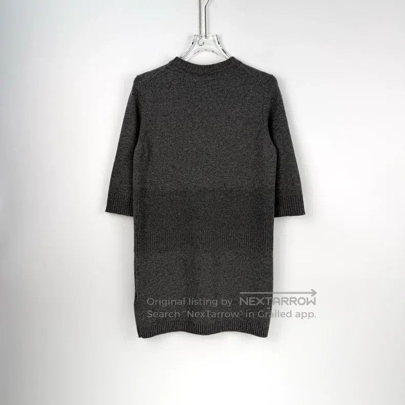 Hermes Hermes Gray Cashmere Metal Logo Dress Size XS / US 0-2 / IT 36-38 - 4 Thumbnail