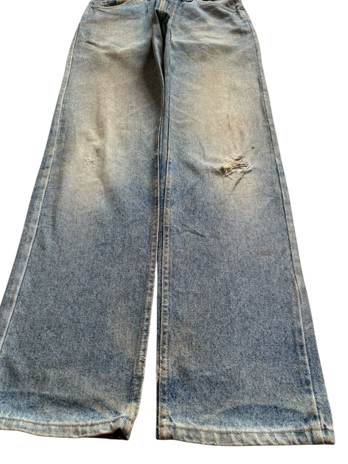 Lee SALES🔥Vintage Lee Rusty Mud Wash Distressed Loose Jeans Size US 29 - 7 Thumbnail