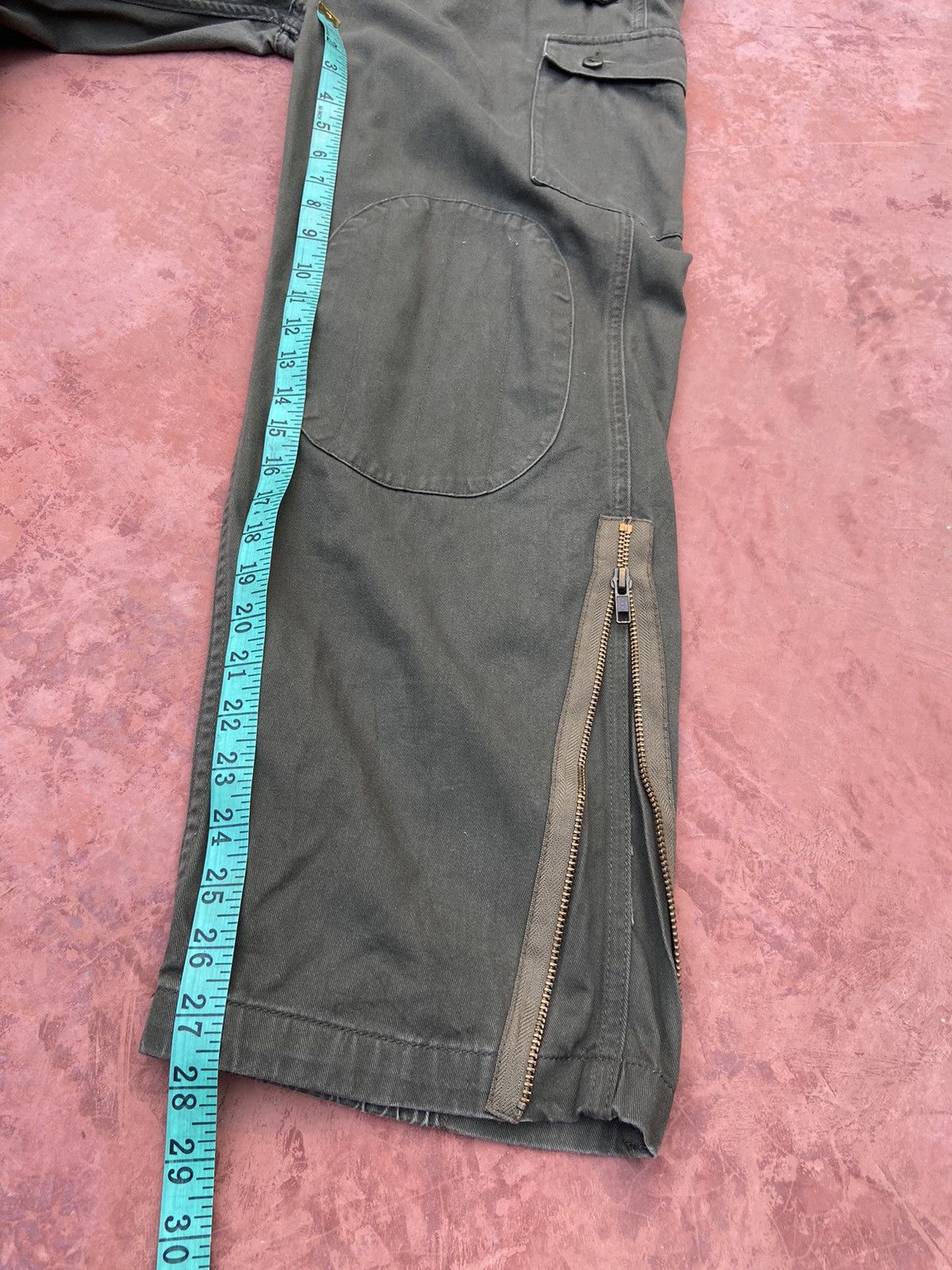 Japanese Brand Back Number military cargo pants parachute Size US 34 / EU 50 - 14 Thumbnail