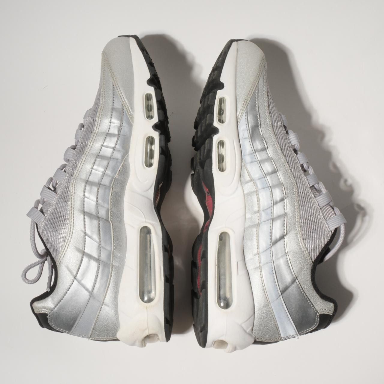 Nike Nike Air Max 95 OG QS 'Silver Bullet' 2017 Size US 12 / EU 45 - 5 Thumbnail