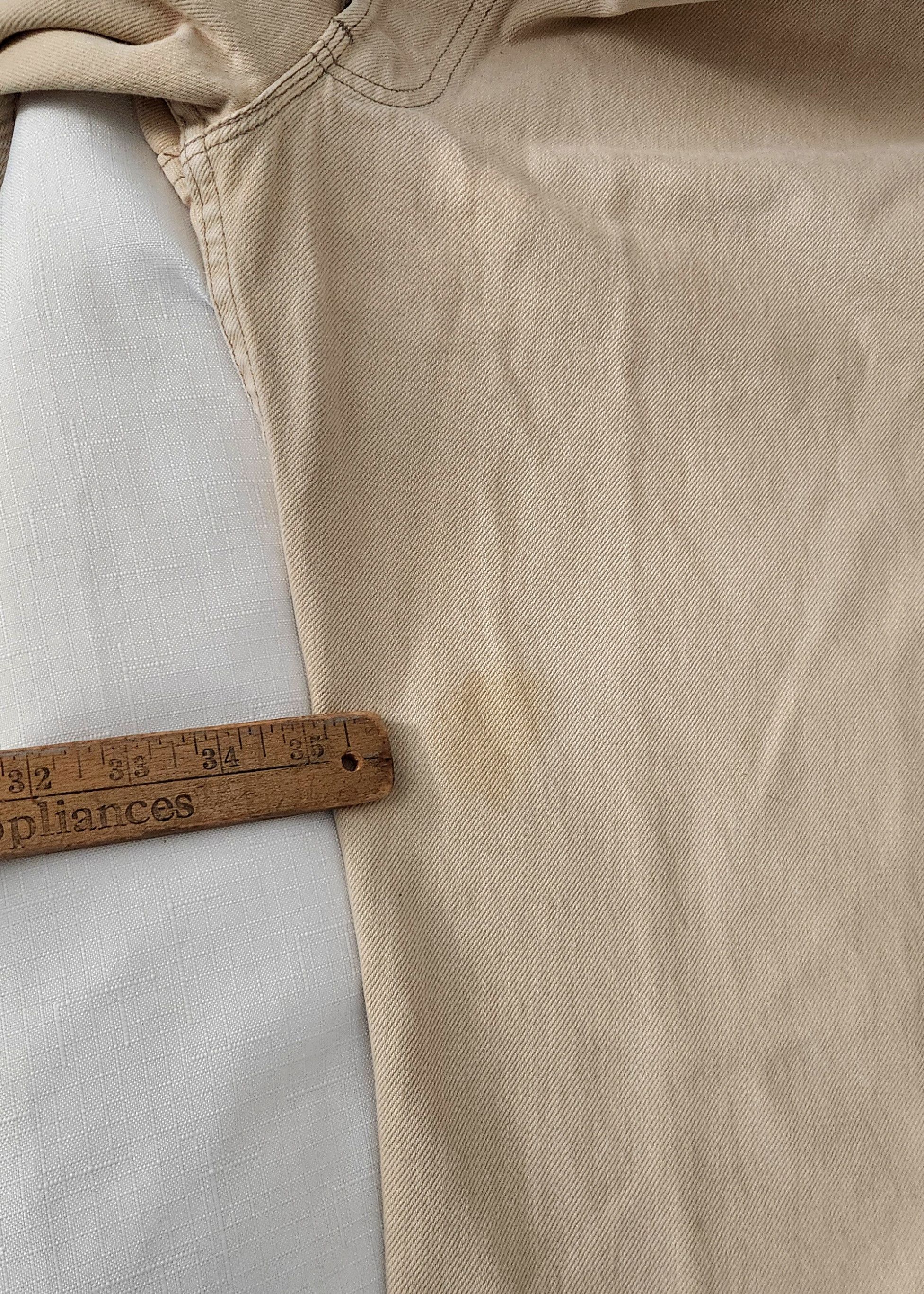 Levi's × Vintage VTG Levi's True Vintage 501 XX Red Tab Cream USA Made 34 Size US 34 / EU 50 - 12 Thumbnail