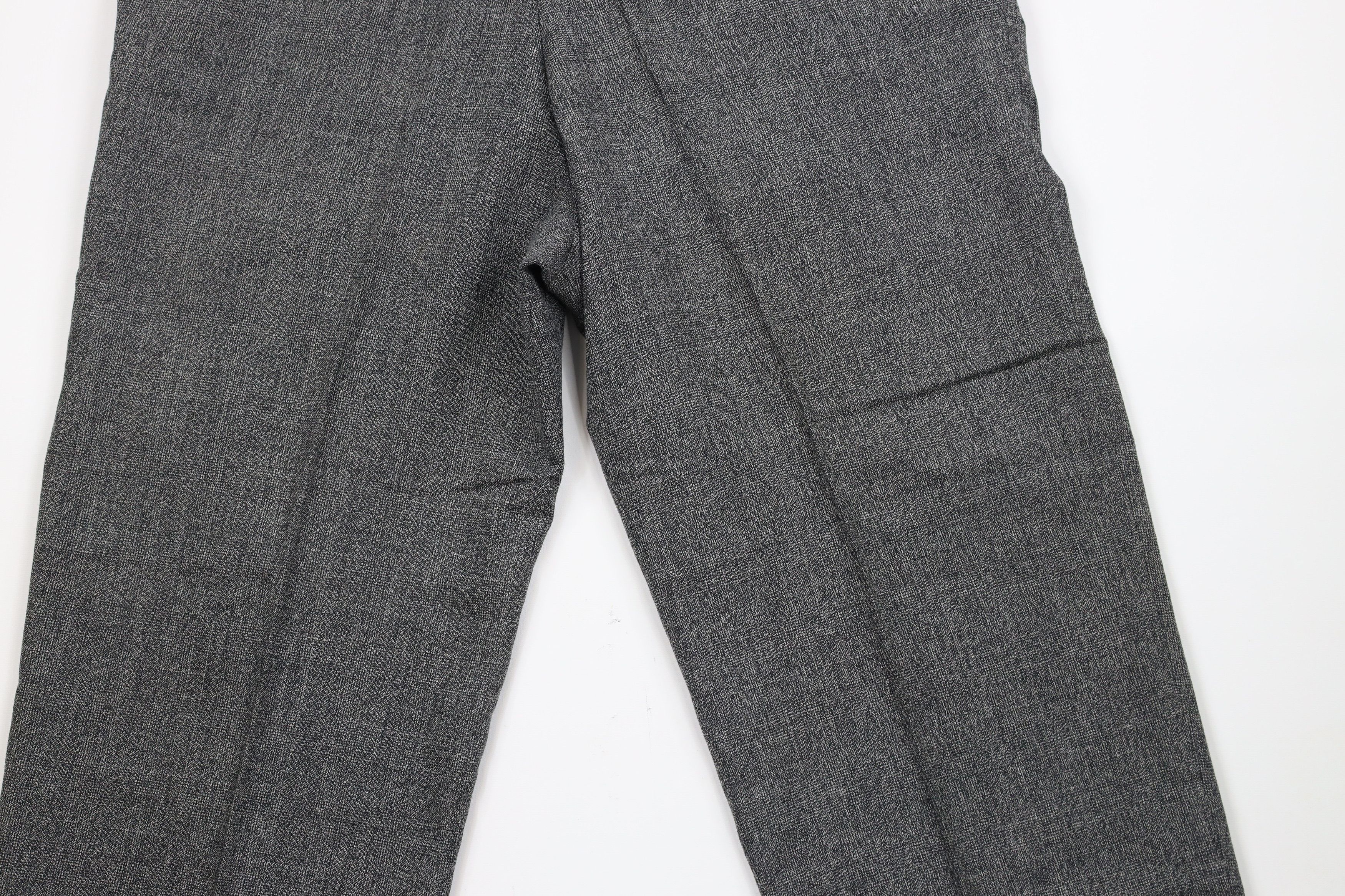 Vintage Vintage 70s Streetwear Wool Knit Wide Leg Bell Bottoms Pants Size US 38 / EU 54 - 11 Thumbnail