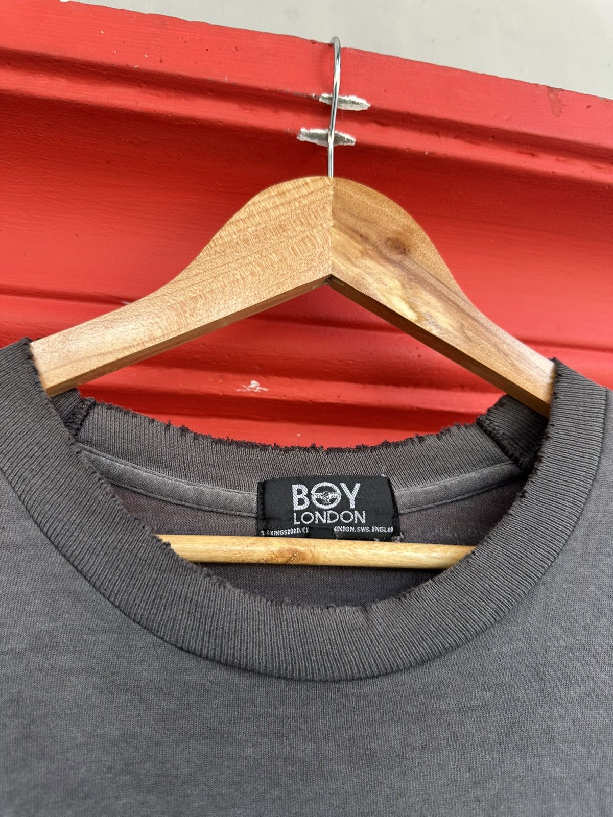 Boy London Distressed Vintage 90s Boy London LS Tee Size US M / EU 48-50 / 2 - 8 Thumbnail