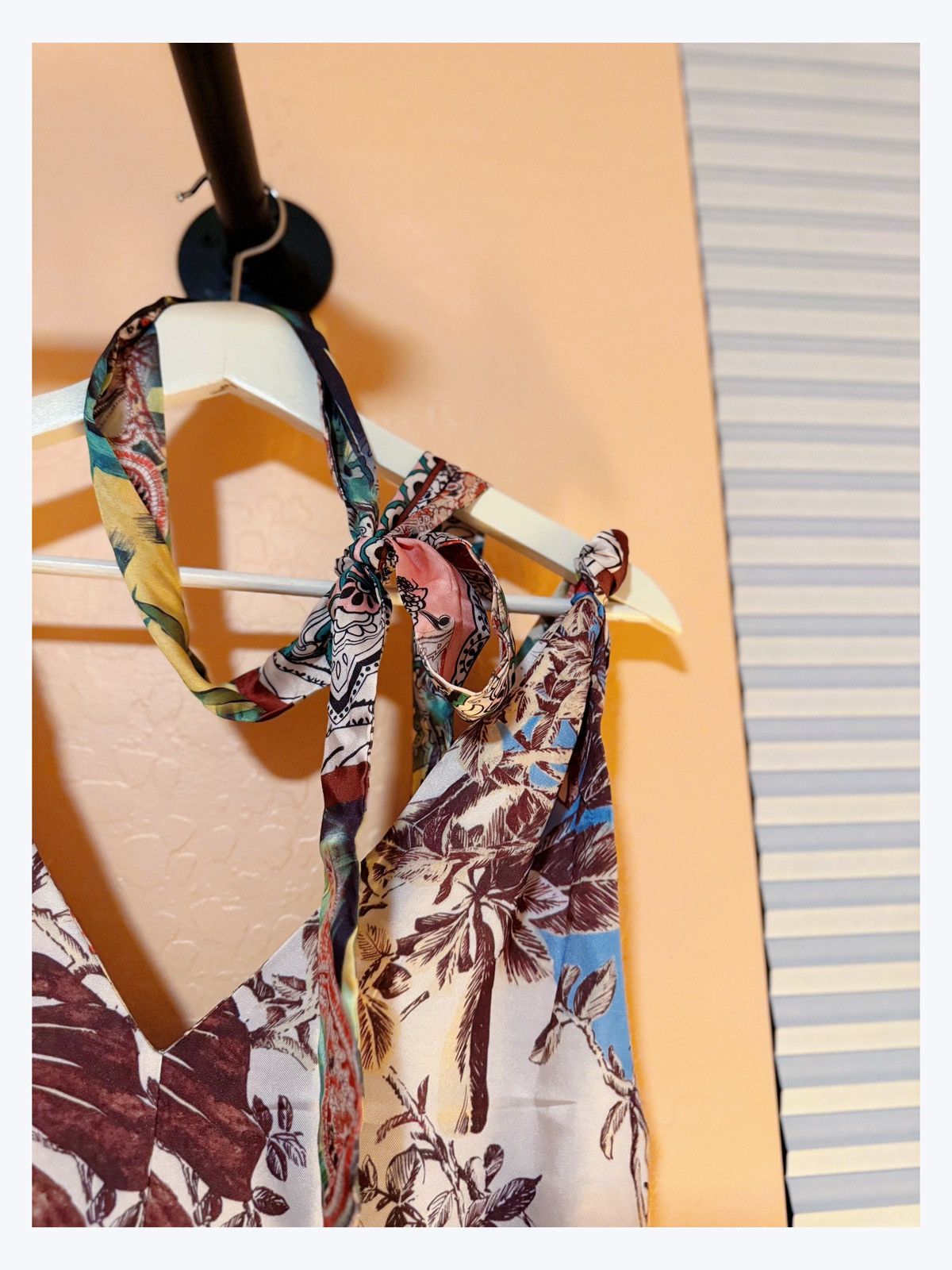 Other Boho Tropical Patchwork Jumpsuit – Size L (NWT without tag) Size 34" / US 12 / IT 48 - 6 Thumbnail