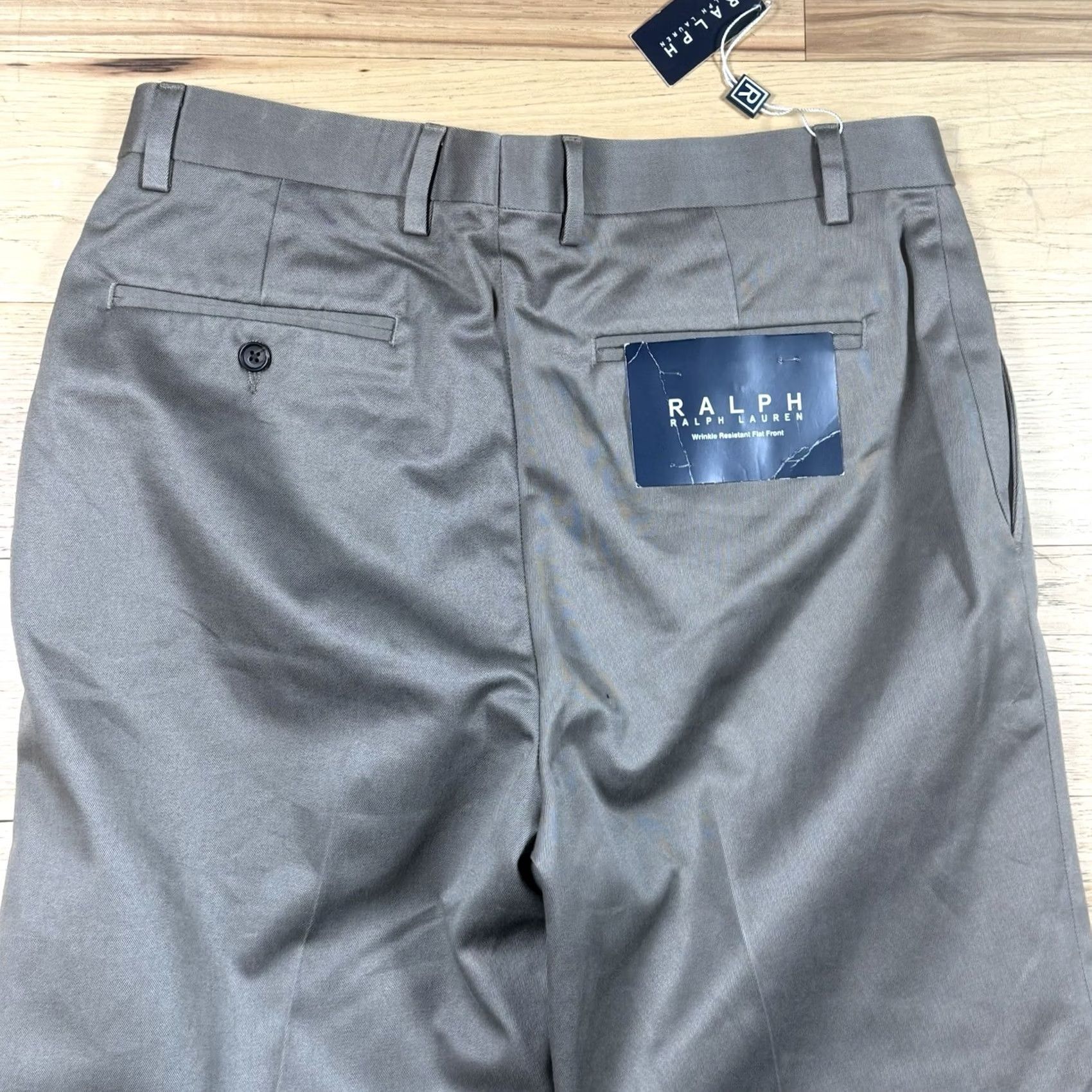 Ralph Lauren VINTAGE NWT Ralph Lauren Dress Pants Mens 34x34 Gray Straight Leg Pants Regular 34 Inseam Mens Grey Modern Style Size US 34 / EU 50 - 7 Thumbnail