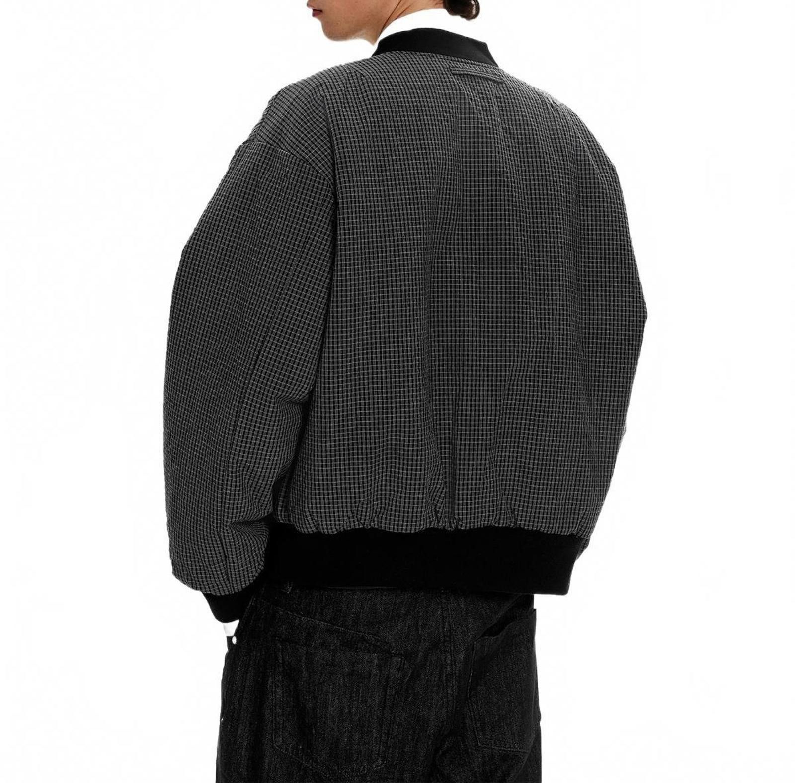 Japanese Brand Black Oversized Bomber Jacket, Reversible Men's Outerwear Size US M / EU 48-50 / 2 - 4 Thumbnail