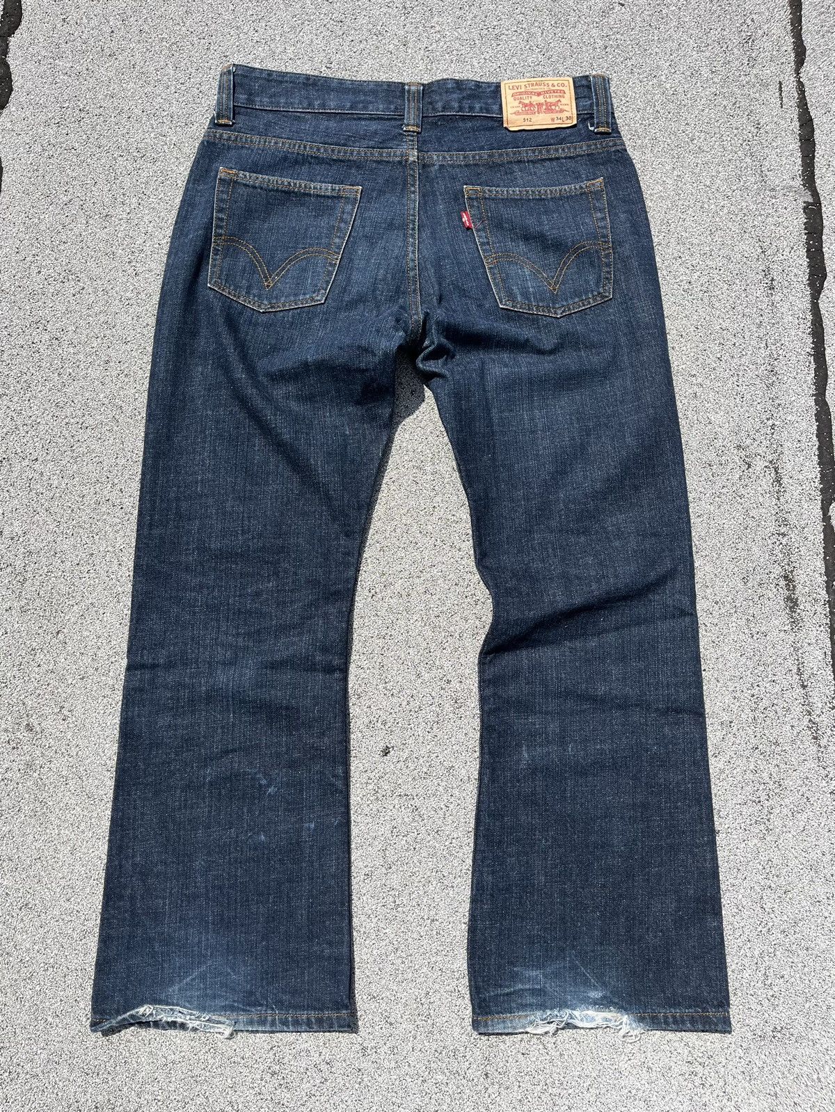 Levi's Levi's 512 Bootcut Denim Size US 34 / EU 50 - 2 Thumbnail