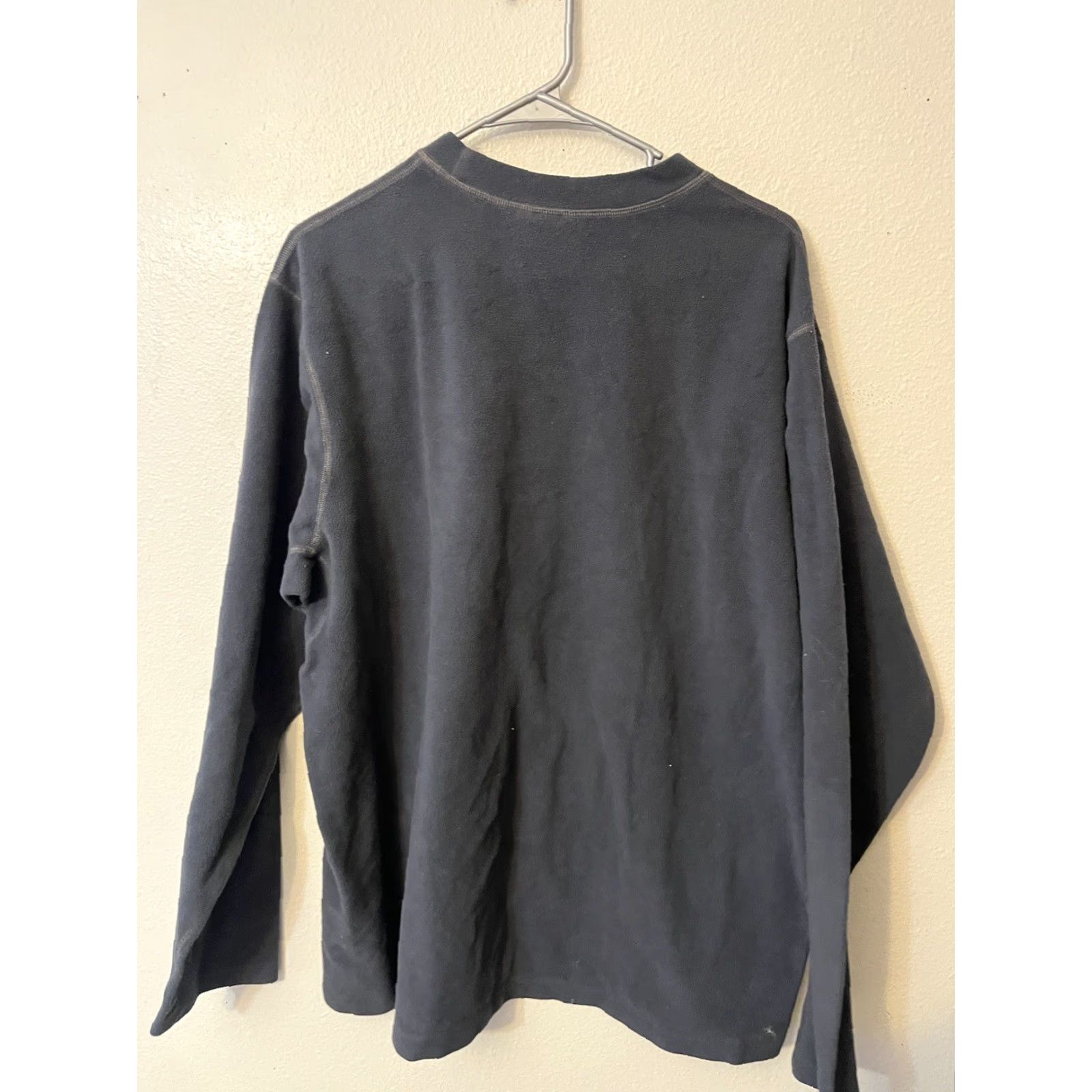 Timberland Timberland Sweater Mens XXL Dark Gray Solid Fleece Knit Size US XXL / EU 58 / 5 - 2 Thumbnail