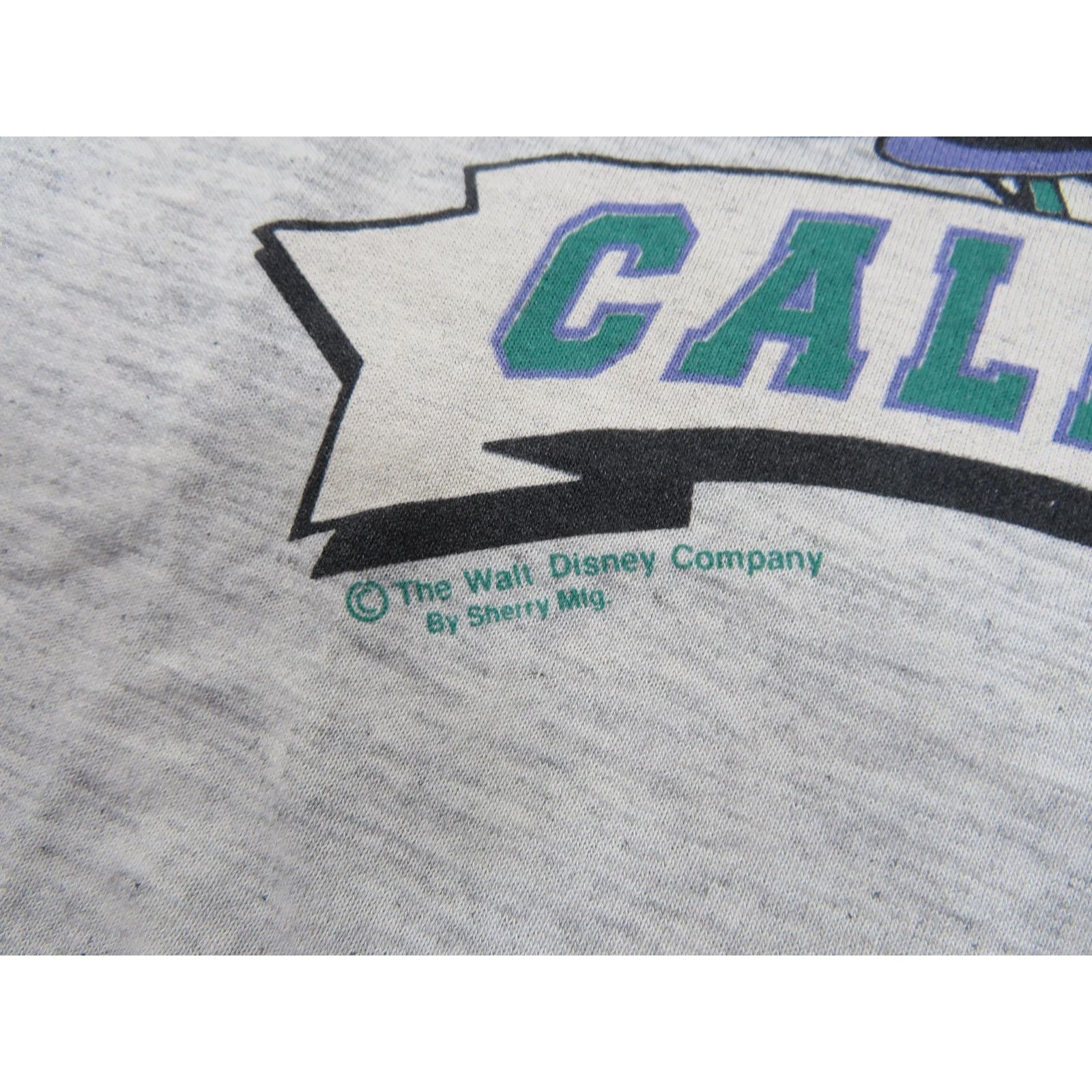Other Mickey Mouse California T-Shirt Light Gray Sz XL 1990s Size US XL / EU 56 / 4 - 2 Thumbnail