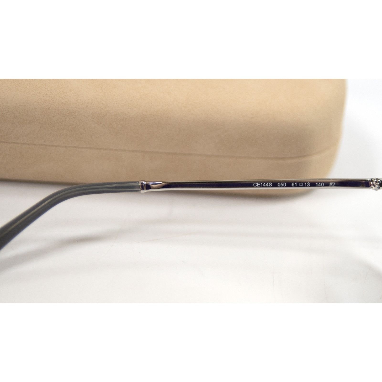 Chloe Chloe CE144S Gold Blue Gradient Romie Aviator Logo Sunglasse Size ONE SIZE - 6 Thumbnail