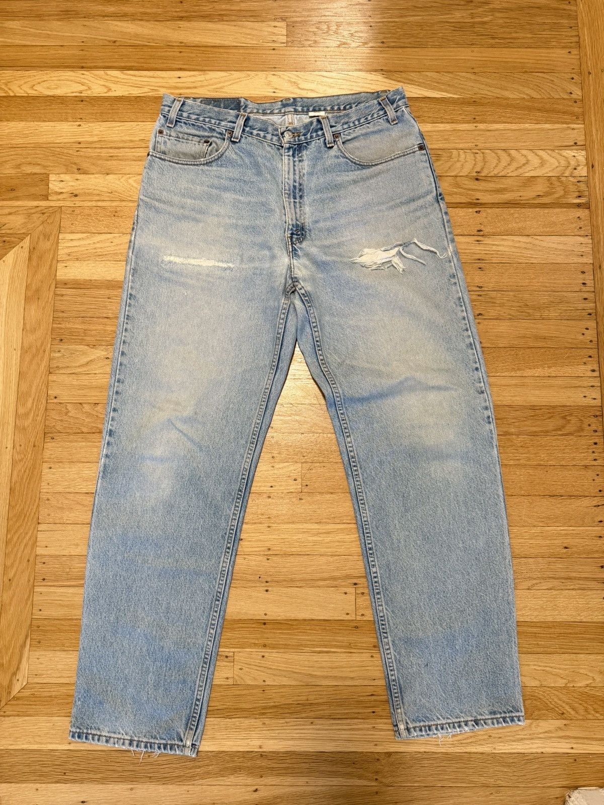 Levi's Vintage Levi’s 36 x32 Relaxed Straight Leg Denim Red Tab 90s Size US 36 / EU 52 - 1 Thumbnail