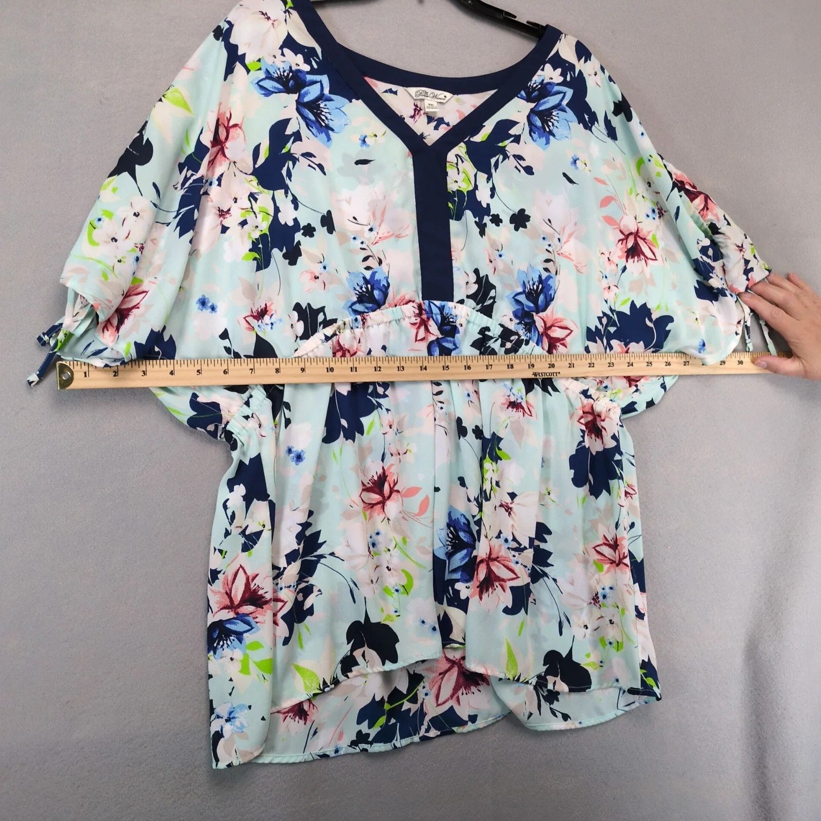 Other Pioneer Woman Dolman Sleeve Floral Print Blouse Shirt XXL Size XXL / US 16-18 / IT 52-54 - 6 Thumbnail