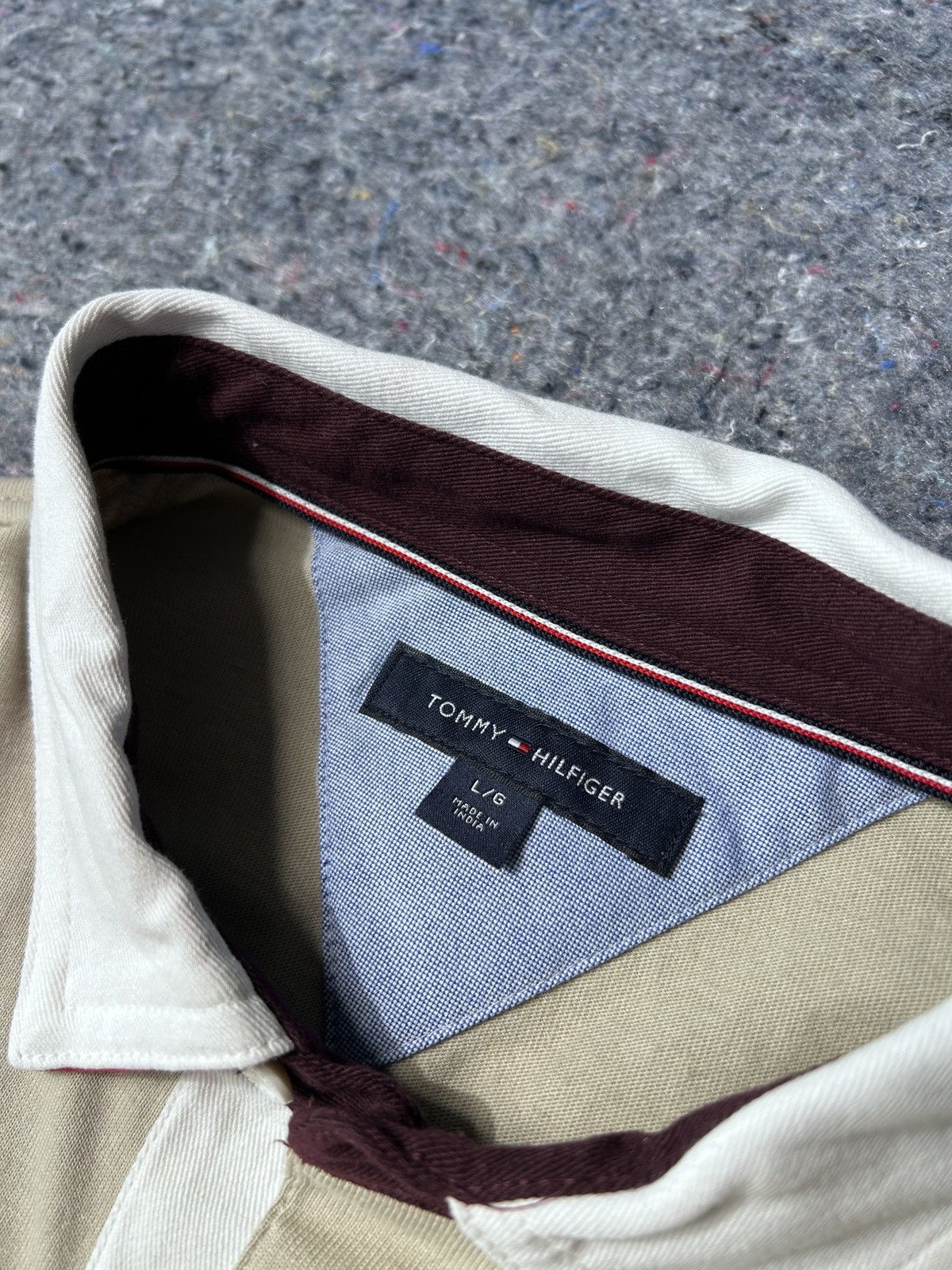 Other Vintage Tommy Hilfiger Rugby Longsleeve Shirt Y2K / L size Size US L / EU 52-54 / 3 - 4 Thumbnail