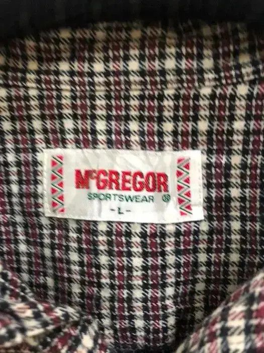 McGregor Vintage Mcgregor Checked Plaid Tartan Flannel Shirt 👕 Size US L / EU 52-54 / 3 - 3 Thumbnail