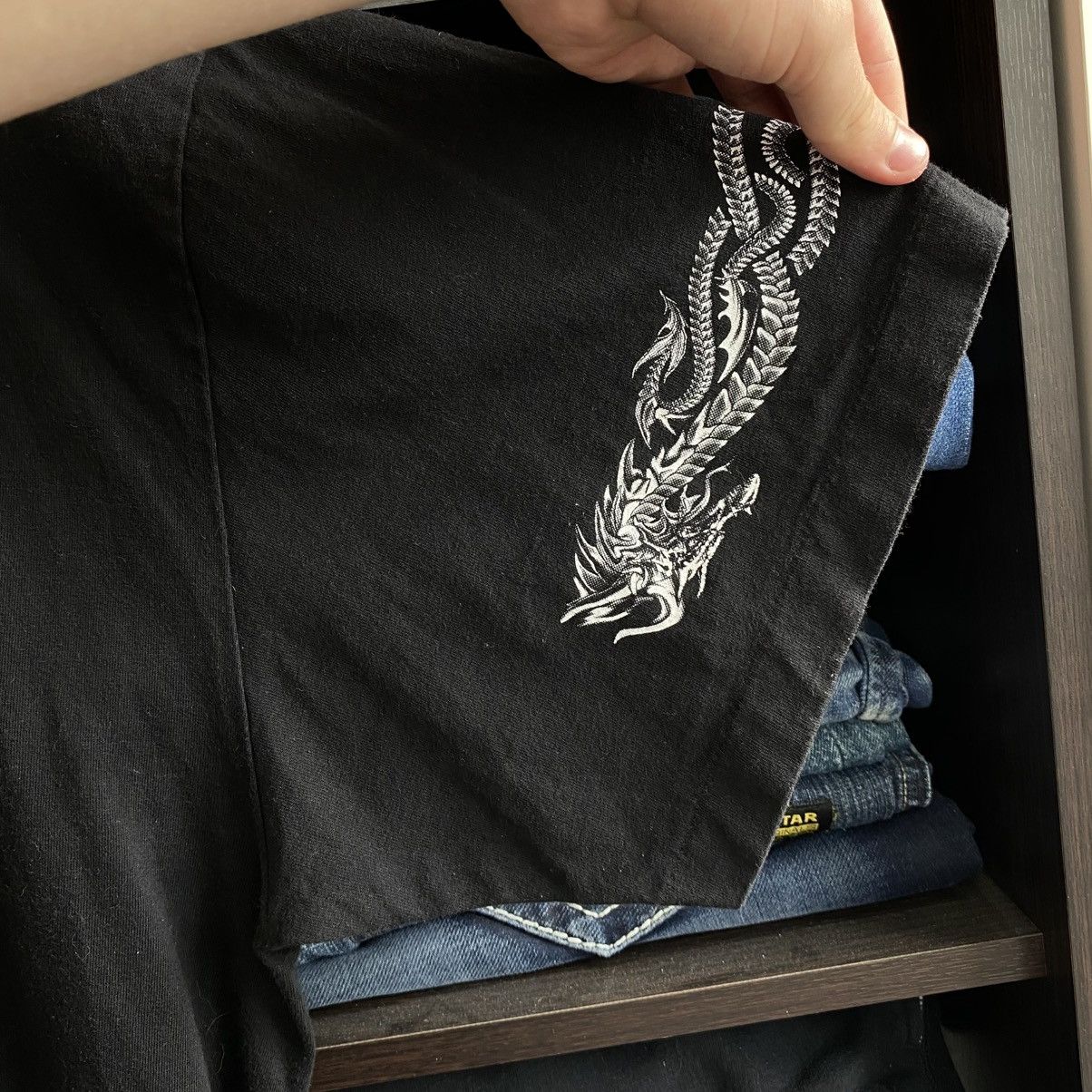 Band Tees Vintage Dragon Overprinted 90’s Single stitch usa tee Size US XL / EU 56 / 4 - 6 Thumbnail