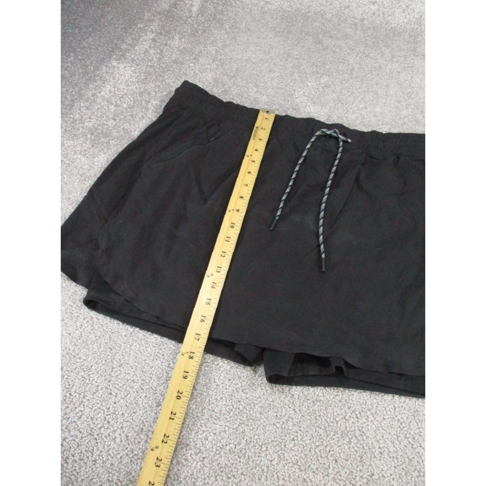 Athleta Athleta Skort 20 Black Nylon Ripstop Solid Athletic Athleisure Outdoor Sports Womens Size ONE SIZE - 4 Thumbnail