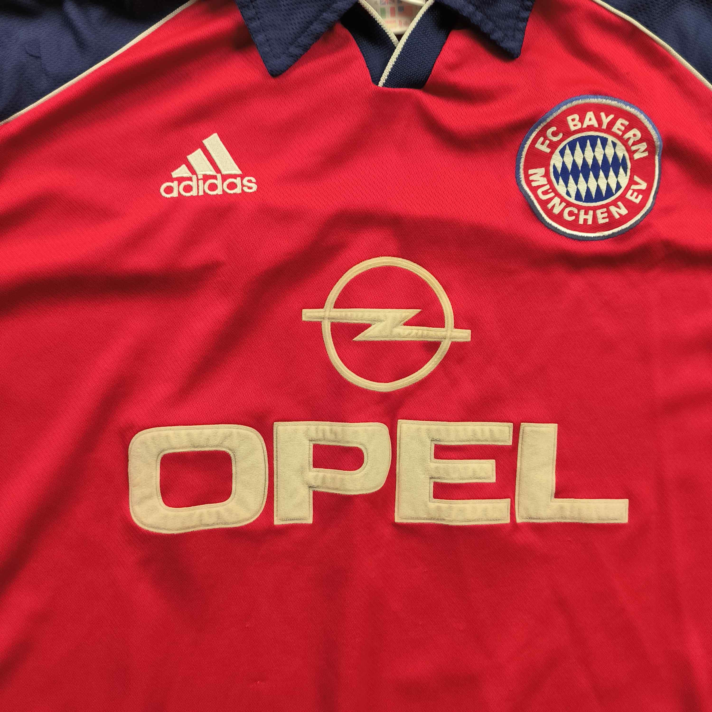 Adidas Bayern Munich 1999-2001 Adidas home football jersey size XL Size US XL / EU 56 / 4 - 3 Thumbnail