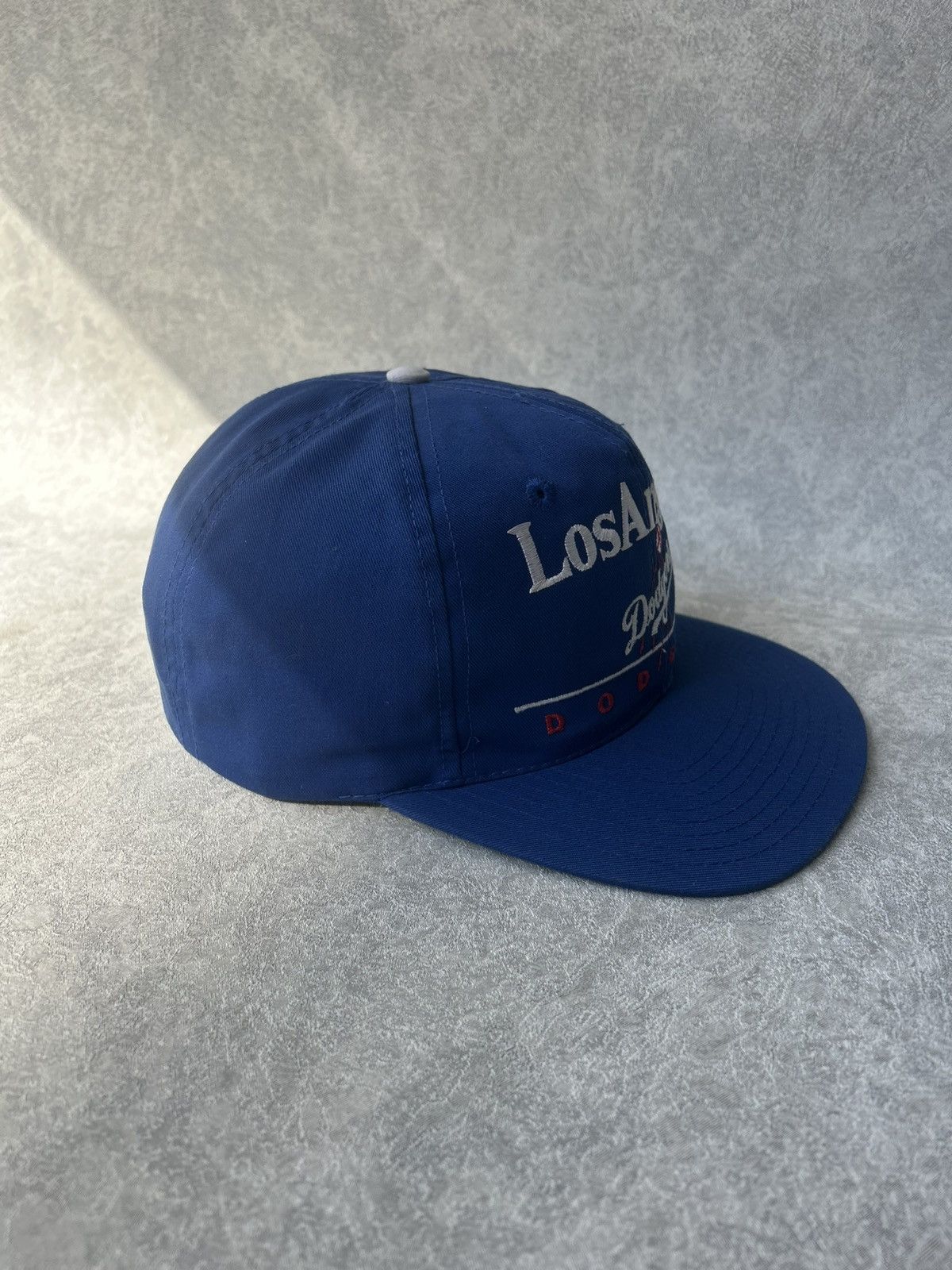 Twins Vintage 90s Los Angeles Dodgers Split Bar SnapBack Hat Rare Size ONE SIZE - 3 Thumbnail