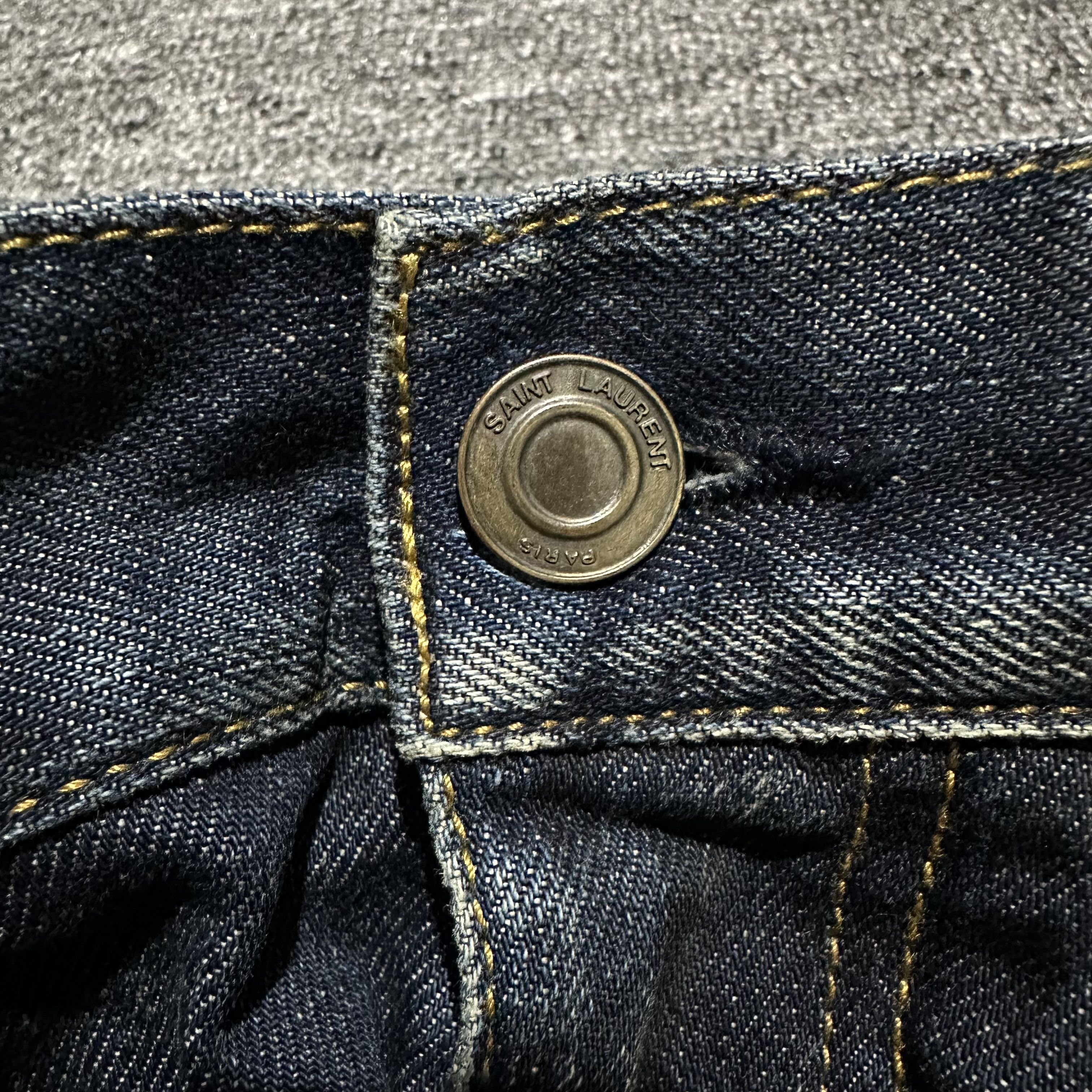 Saint Laurent Paris Saint Laurent Denim Pants Size US 28 / EU 44 - 6 Thumbnail
