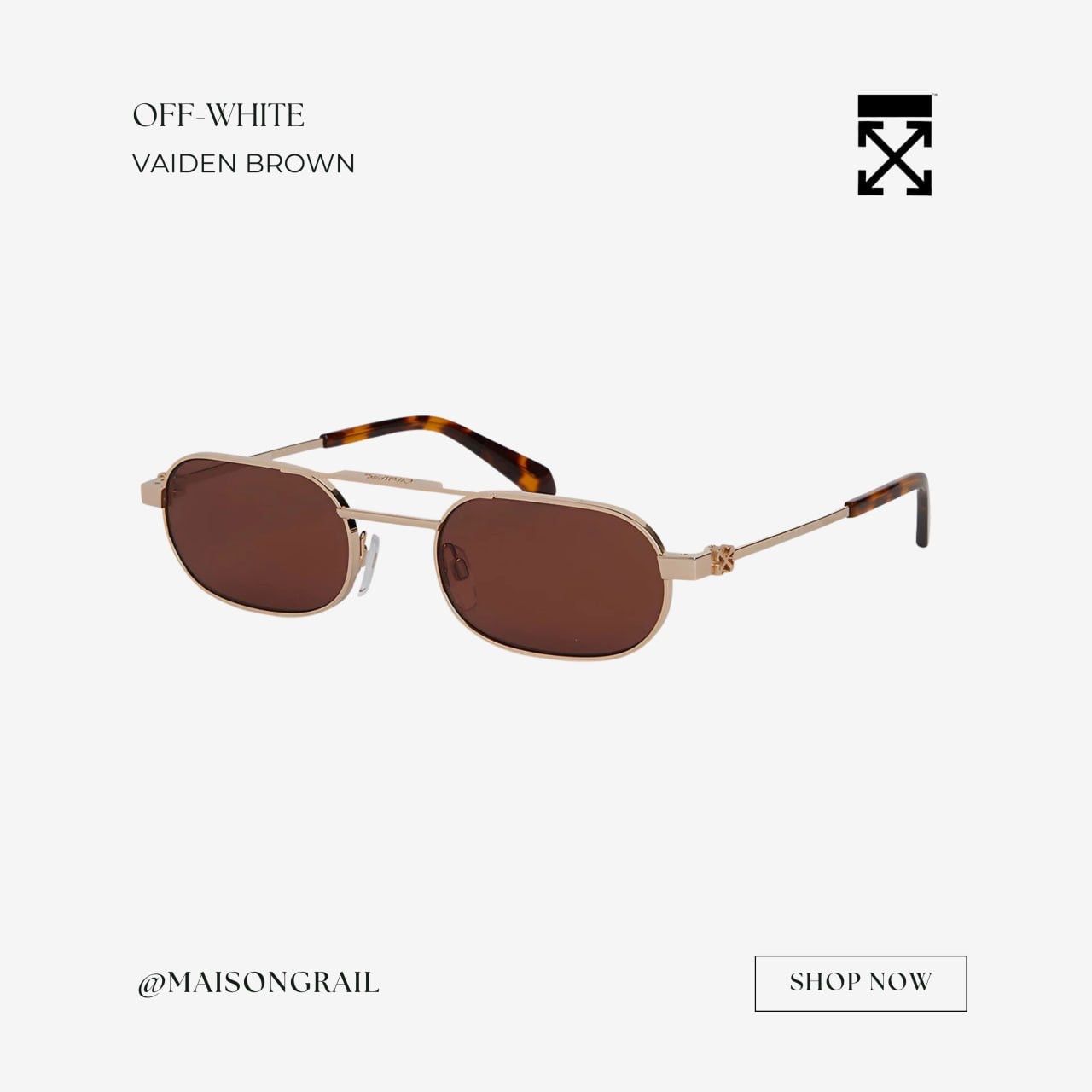 Off-White OFF WHITE VAIDEN SUNGLASSES Size ONE SIZE - 1 Thumbnail
