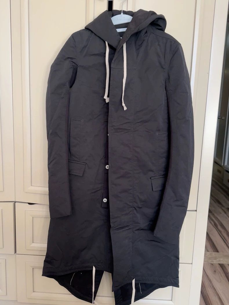 Rick Owens Rick Owens Hooded Tailcoat in Cotton Size US XS / EU 42 / 0 - 1 Thumbnail