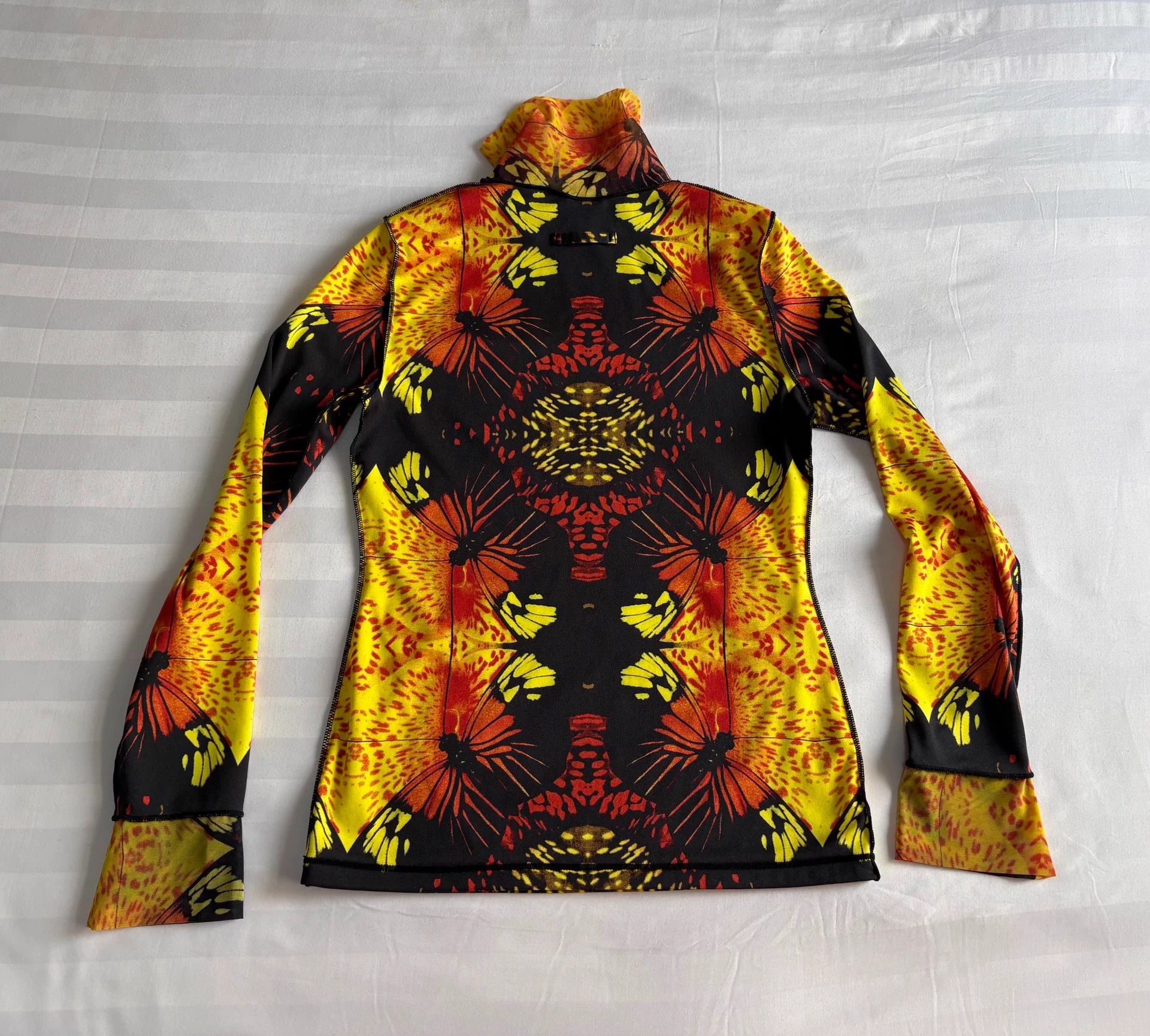 Jean Paul Gaultier Vintage Jean Paul Gaultier Flame Butterfly Tulle Top Size S / US 4 / IT 40 - 6 Thumbnail