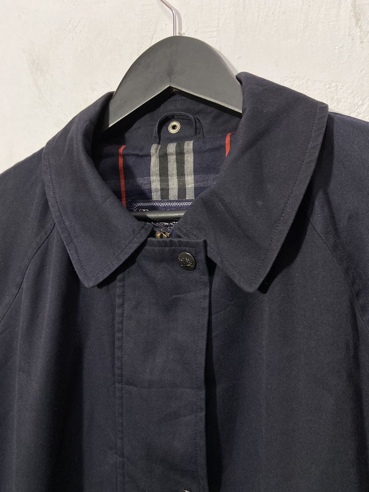 Burberry Vintage 90s Burberrys Trench Coat Parka Jacket Size US L / EU 52-54 / 3 - 8 Thumbnail