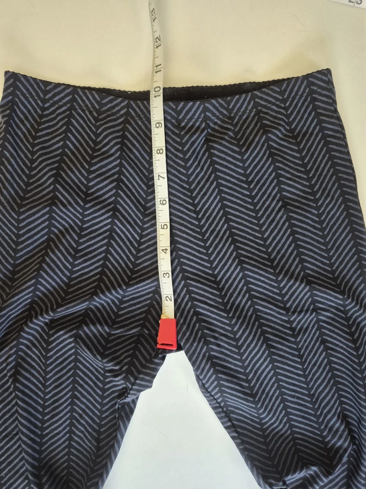 Vacation Porto Leggings Gray & Black Herringbone Pull On Sz S (1) Size 27" / US 4 / IT 40 - 9 Thumbnail