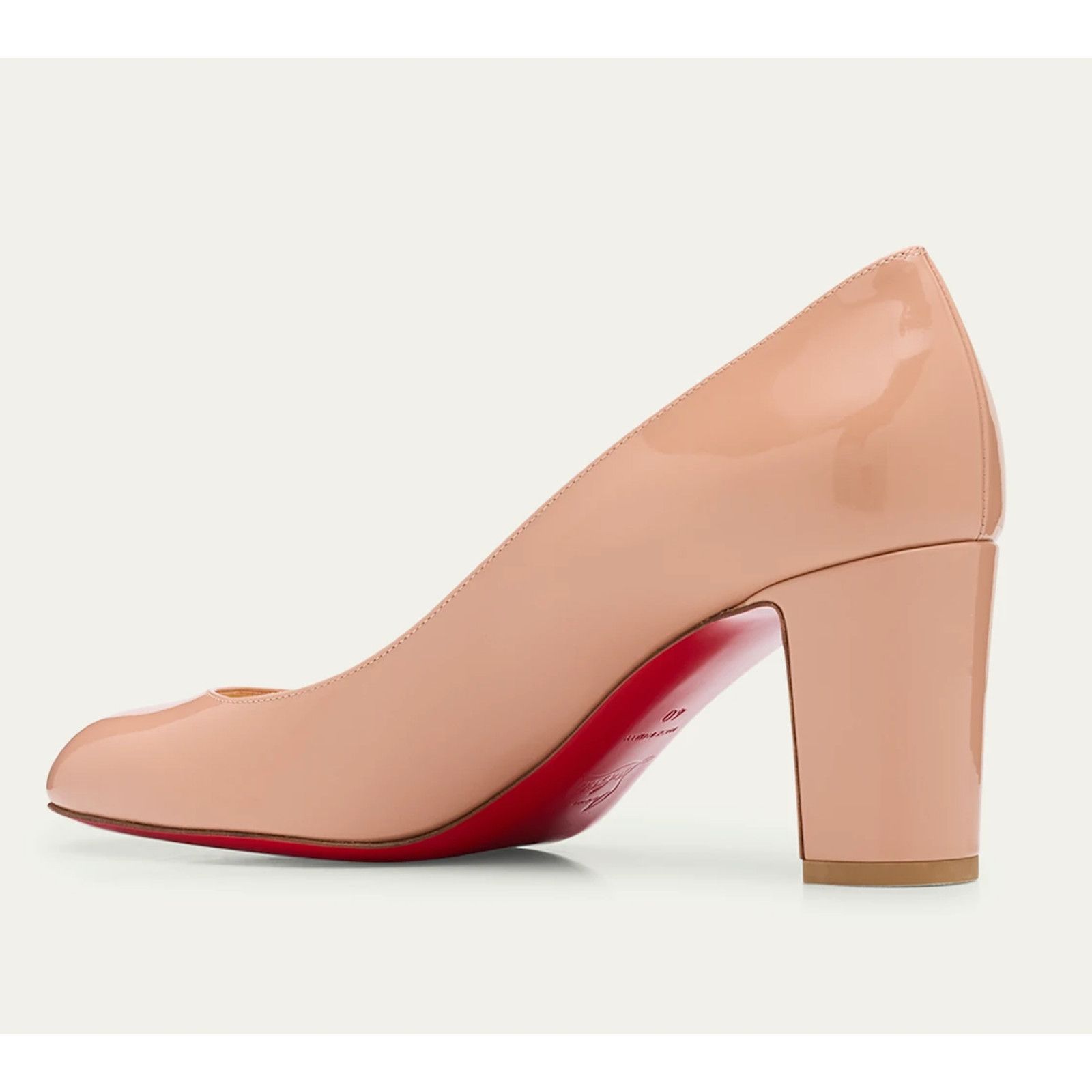 Christian Louboutin Christian Louboutin Cadrilla Patent Block Heel Pump 36.5 Size US 6.5 / IT 36.5 - 11 Thumbnail
