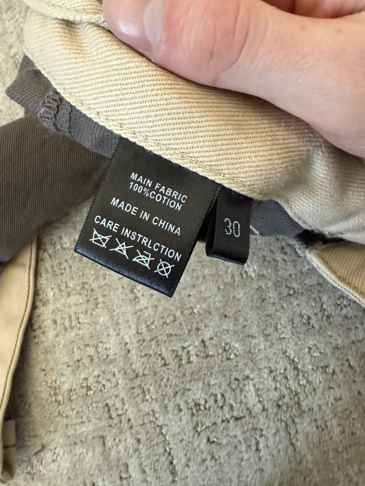 Other DLMFO Sad Face Pants Tan/Grey Size 30 Size US 30 / EU 46 - 6 Thumbnail