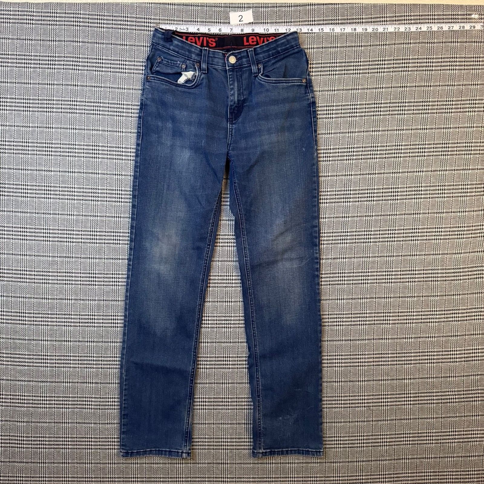 Levi's Levi's 514 Men's Jeans Blue Denim Straight Fit Size 28x30 Size US 28 / EU 44 - 3 Thumbnail