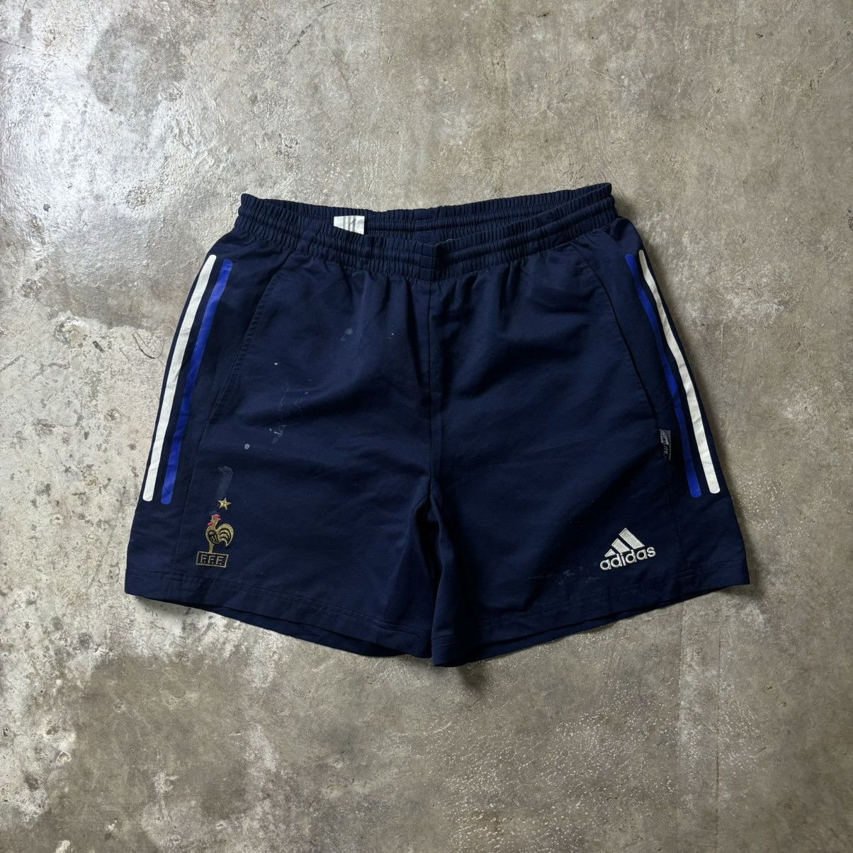 Adidas × Vintage VINTAGE ADIDAS FRANCE SHORTS Size US 34 / EU 50 - 1 Thumbnail