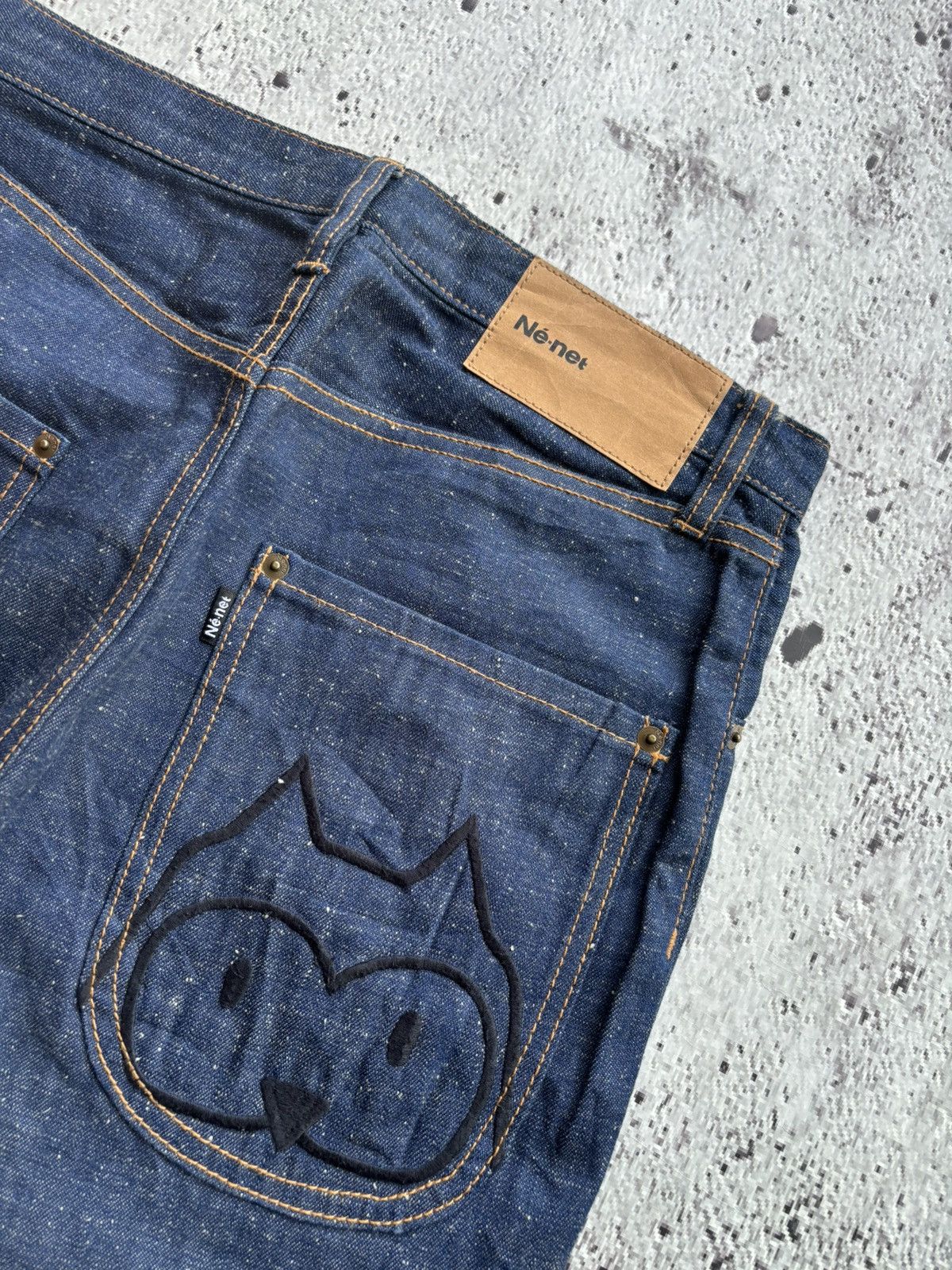 Ne-Net Ne-net Iseey miyake denim jeans Size US 32 / EU 48 - 7 Thumbnail