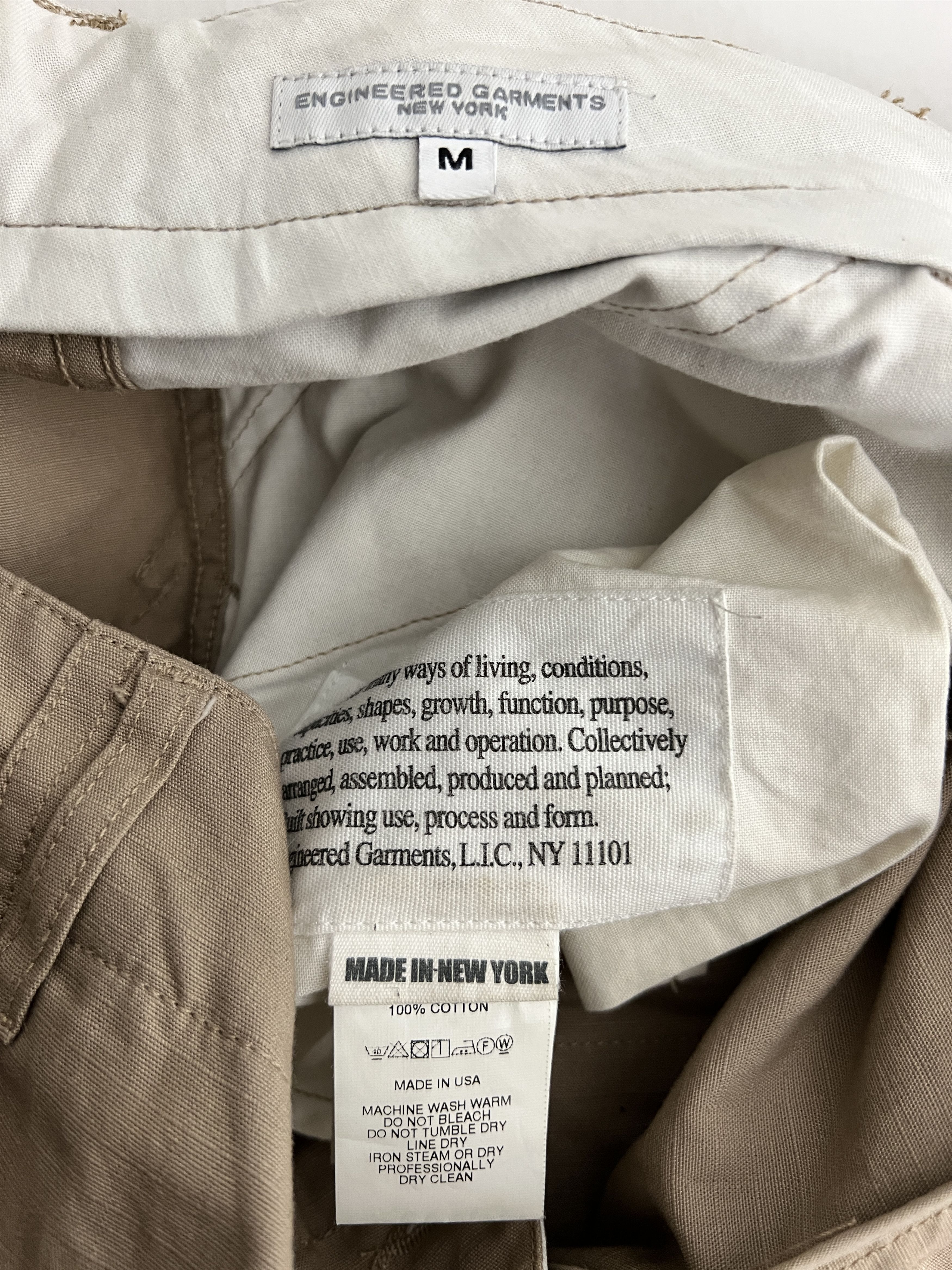 Engineered Garments Rip Stop Cargo Pants Size US 32 / EU 48 - 6 Thumbnail