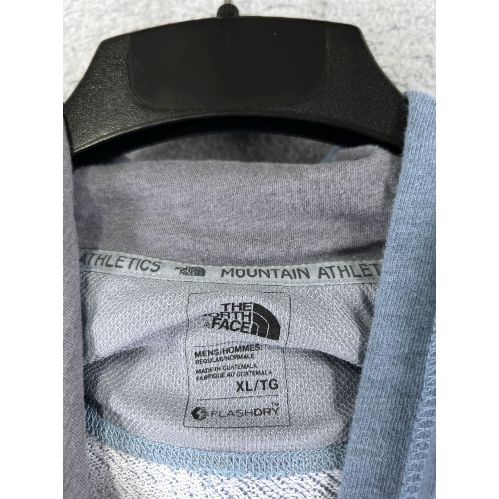 The North Face VINTAGE is not applicable; The North Face Hoodie Men XL Blue Pullover Logo Sweatshirt Size US XL / EU 56 / 4 - 4 Thumbnail