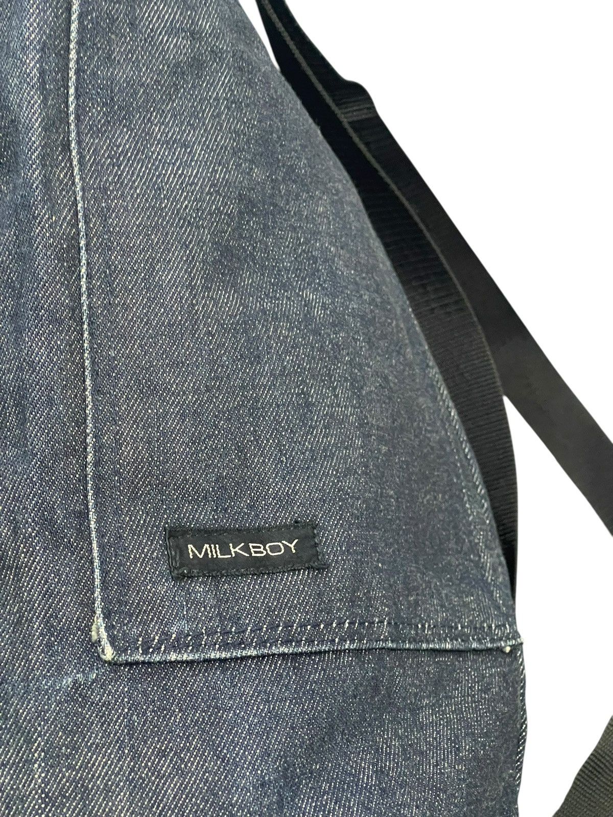 Japanese Brand Backpack Denim Milk Boy Japan Bag 6🟩 Size ONE SIZE - 12 Thumbnail