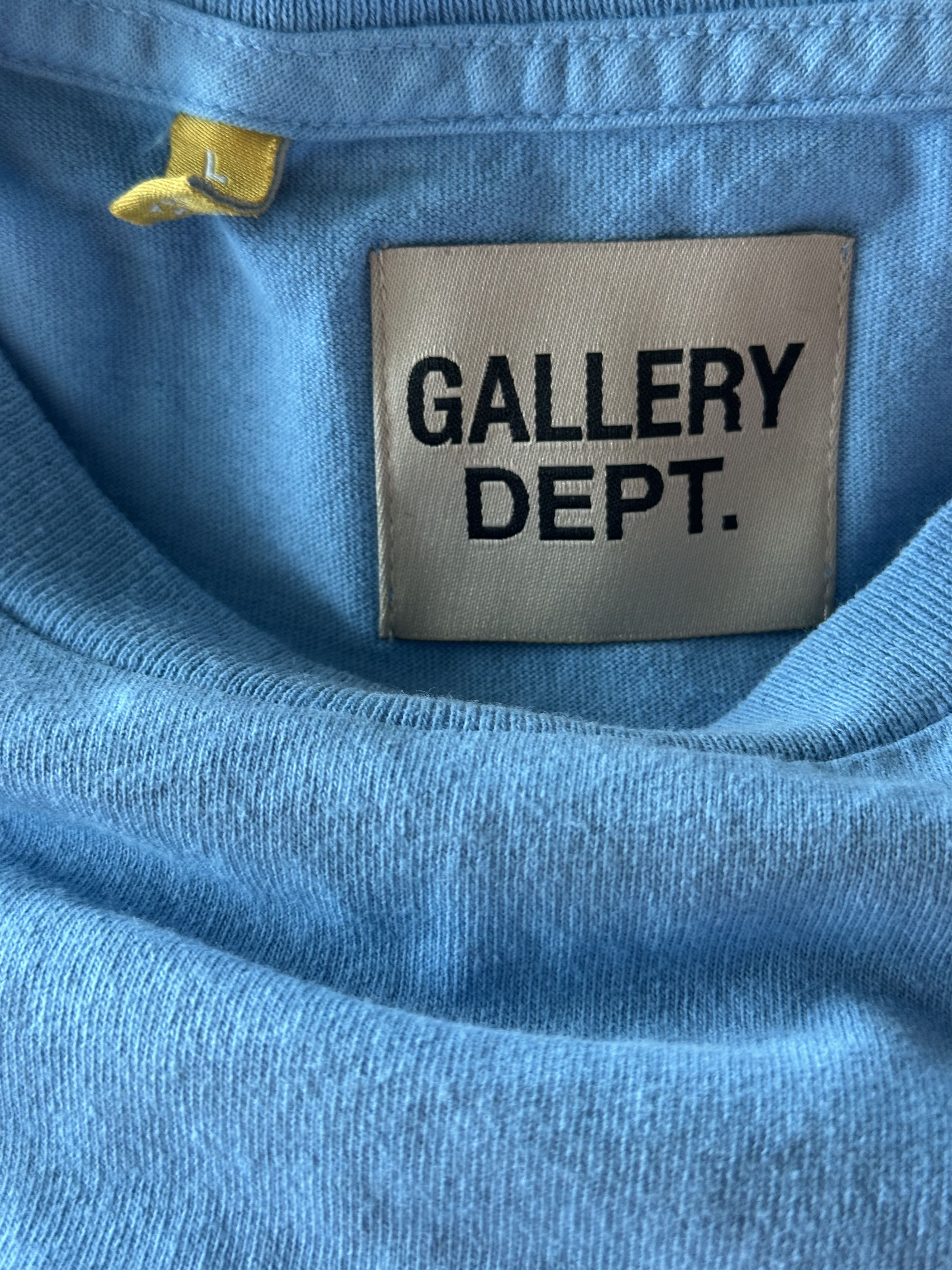 Gallery Dept. Gallery Dept Blue & Multicolor Art That Kills T-Shirt Size US XS / EU 42 / 0 - 3 Thumbnail