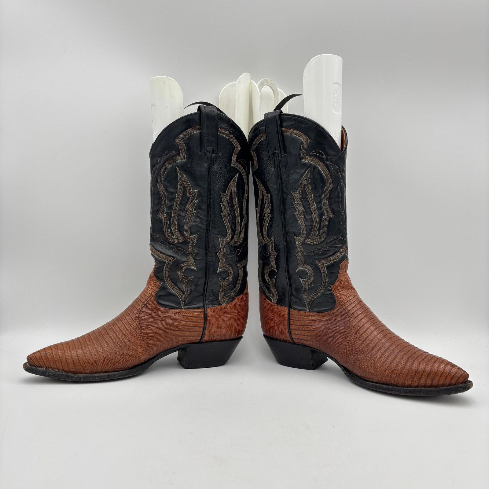 Tony Lama Tony Lama 8243 Lizard Leather Western Cowboy Boots 8.5D Size US 8.5 / EU 41-42 - 6 Thumbnail