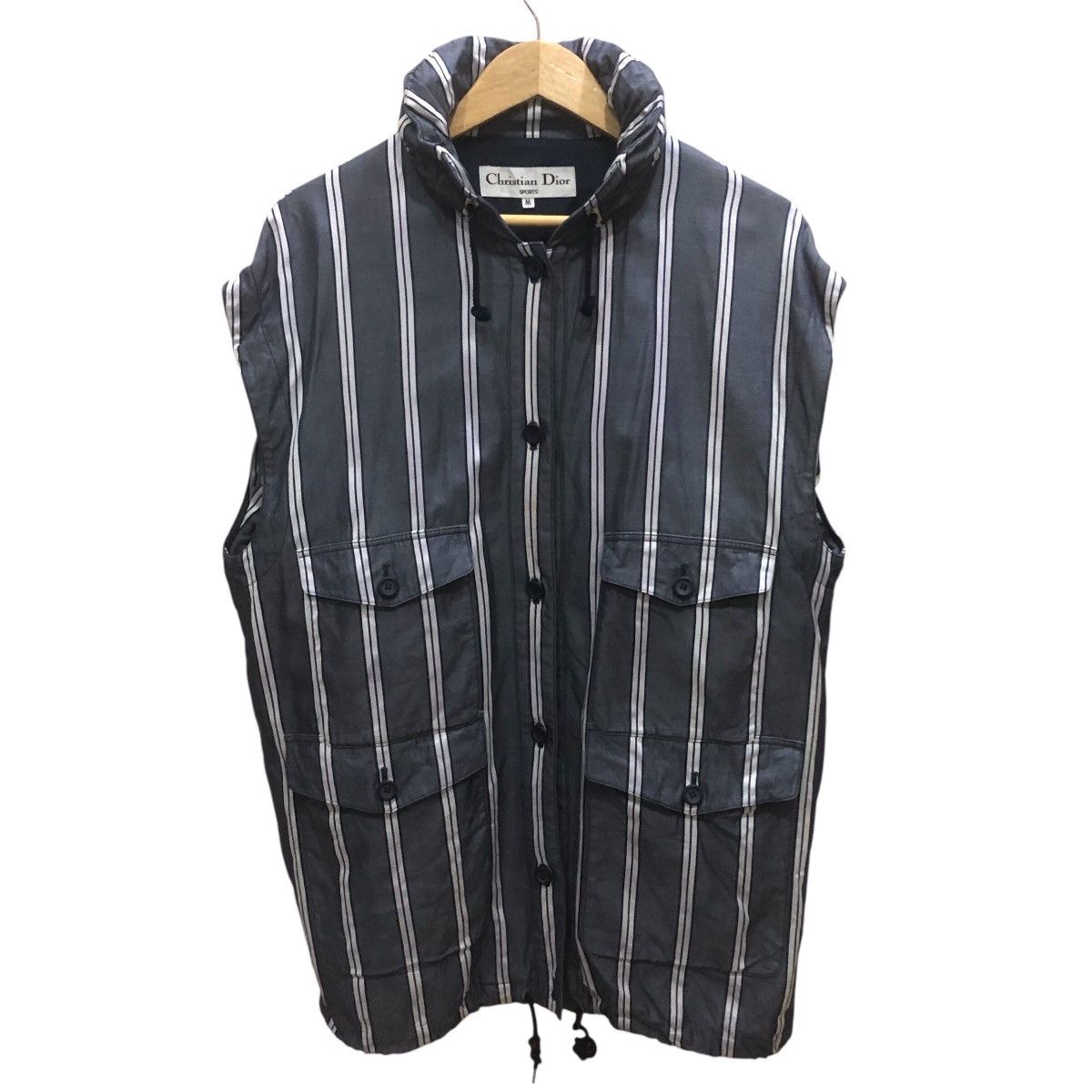 Christian Dior Monsieur Christian Dior Sports Weave Stripe Button Hodie Jacket Size US M / EU 48-50 / 2 - 11 Thumbnail