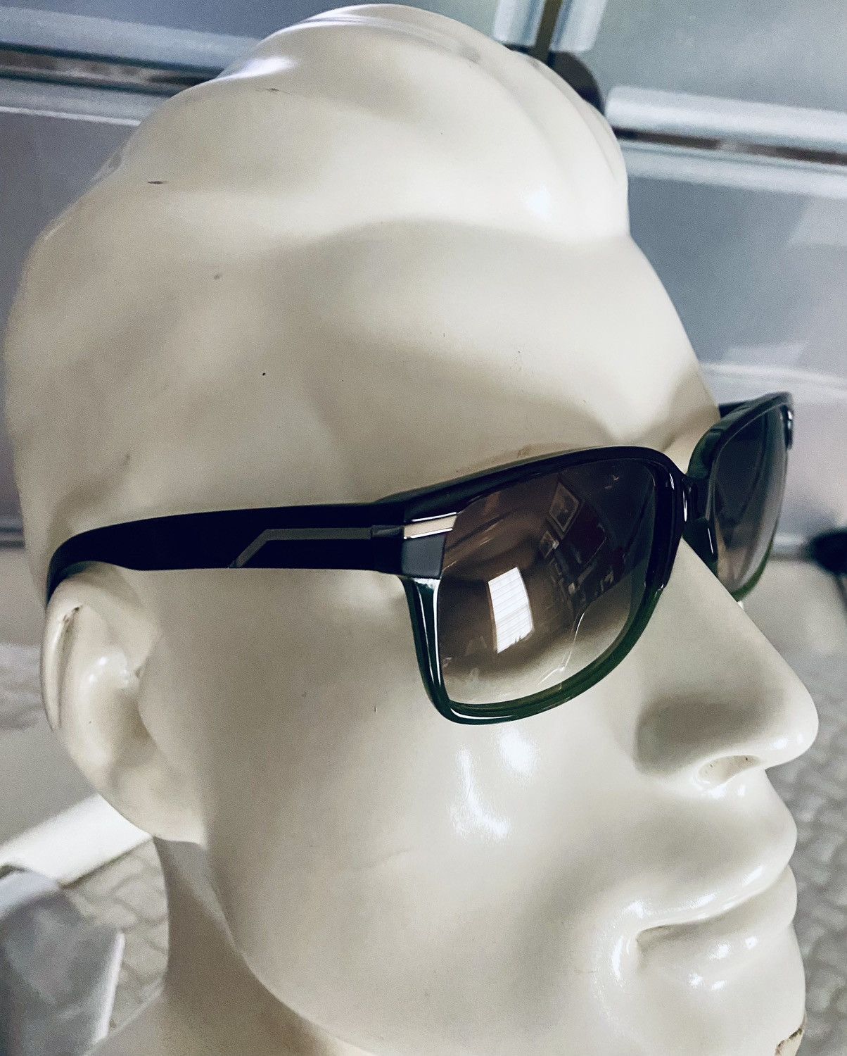 Dior × Hedi Slimane Dior Homme 🇮🇹 black tie 111s wayfarer HEDI slimane NEW Size ONE SIZE - 4 Thumbnail