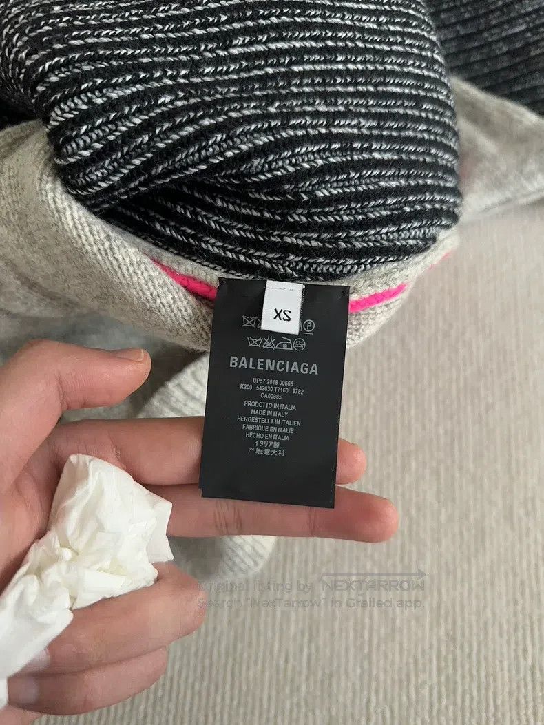 Balenciaga Balenciaga Knitted triple-layer sweater Size XS / US 0-2 / IT 36-38 - 2 Thumbnail