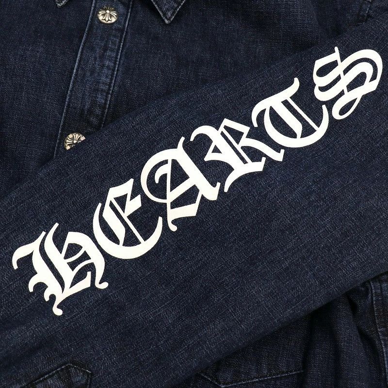 Chrome Hearts Chrome Hearts Denim Work'N Shirt Size US XL / EU 56 / 4 - 4 Thumbnail
