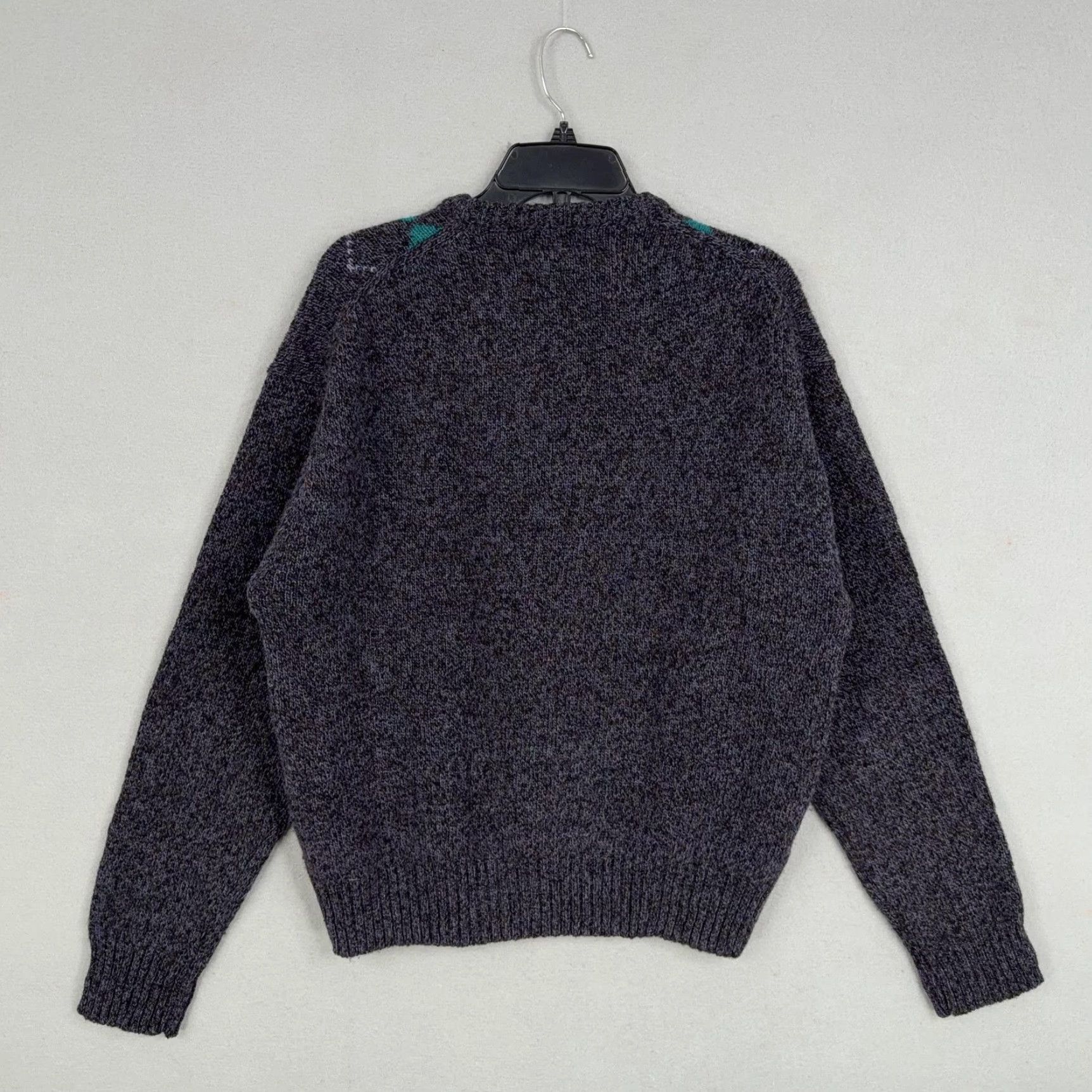 Vintage VINTAGE Nantucket Sportswear Sweater Mens XL Argyle Crewneck Wool Knit Gray 80s Size US XL / EU 56 / 4 - 5 Thumbnail